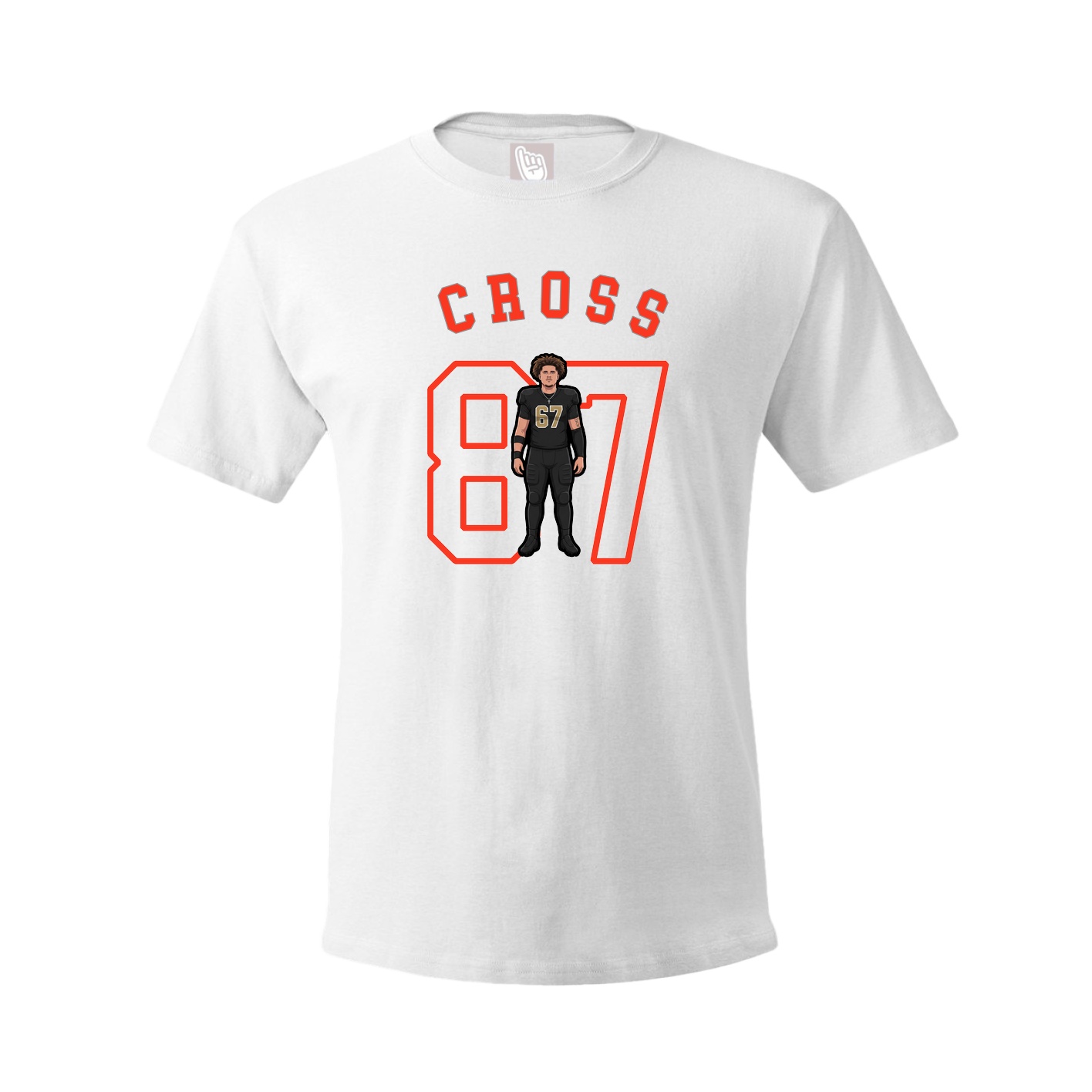 Youth Tee — Shirsey Arch in White