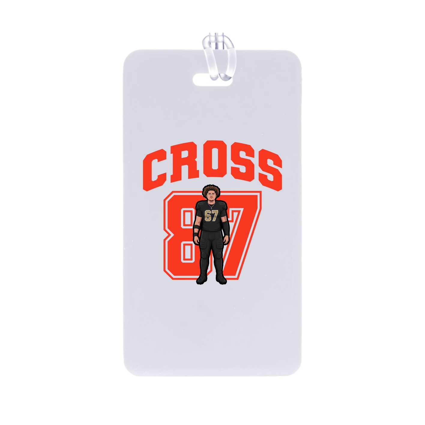 Bag Tag — Number in Classic