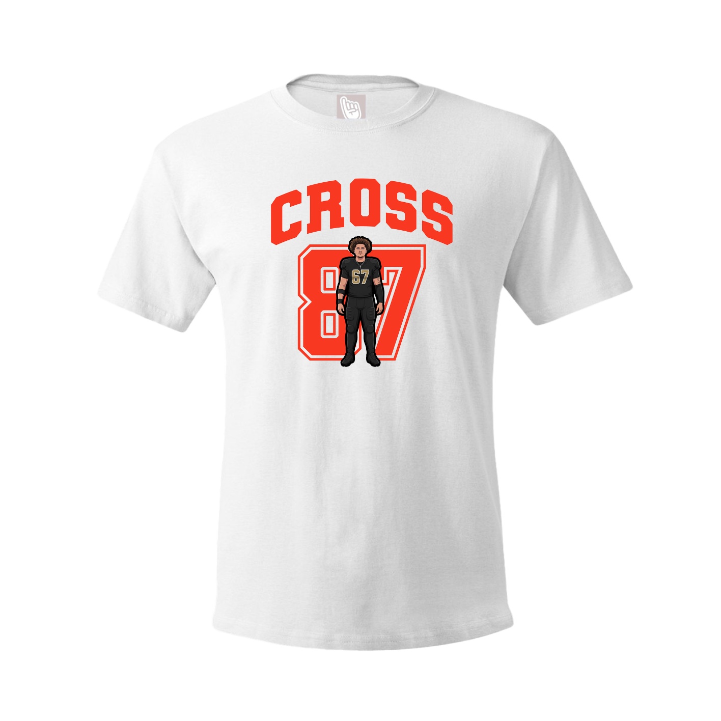 Tee — Number in White