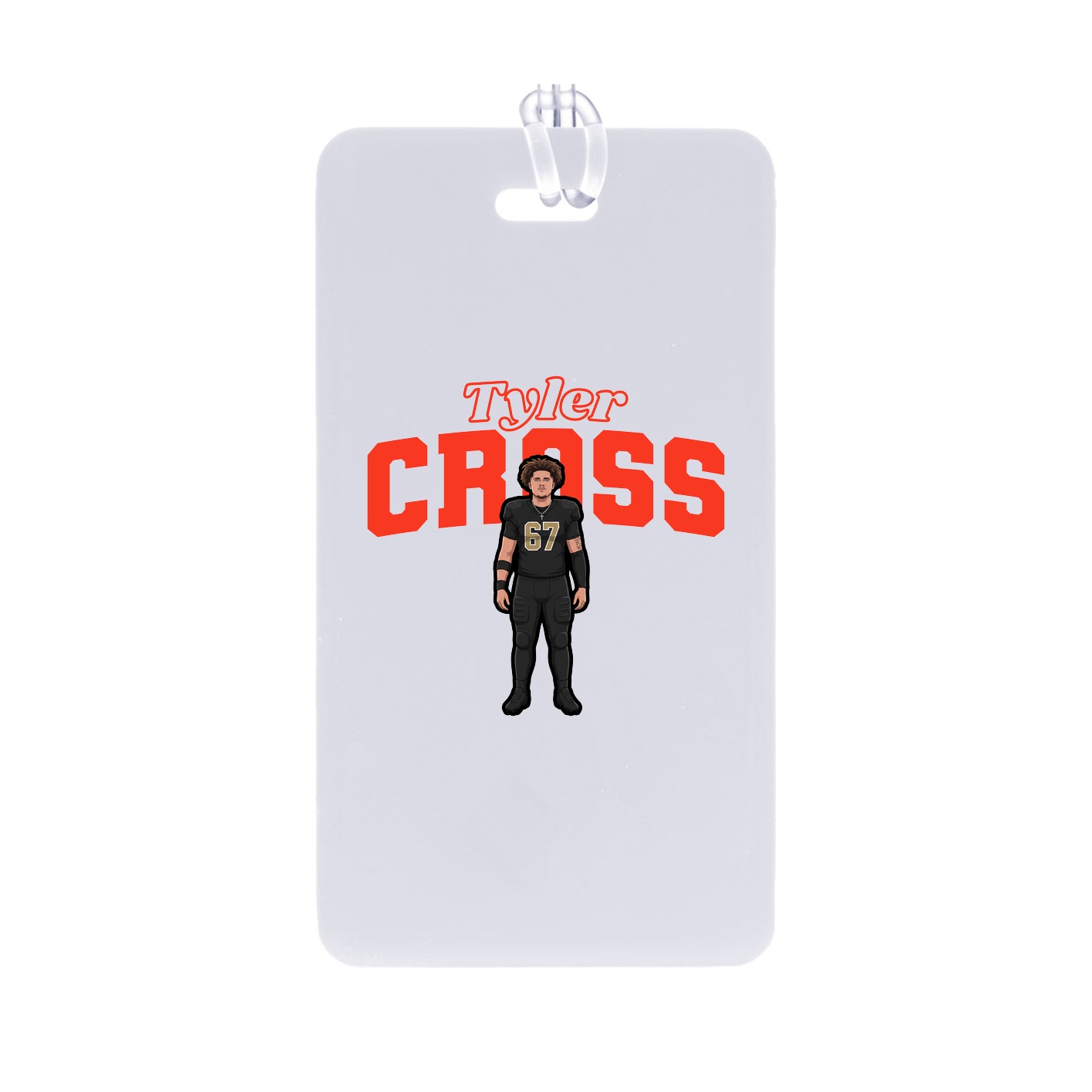 Bag Tag — Name Arch in Classic