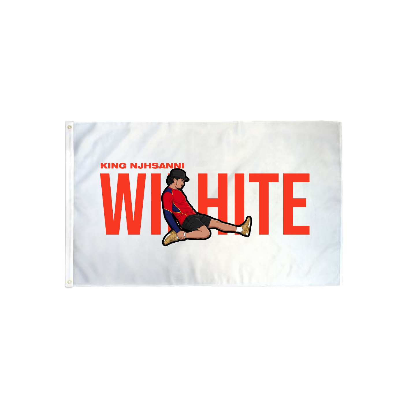3x5 Flag — Player Name in Classic