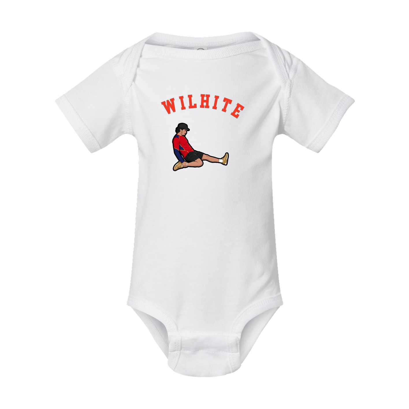 Baby Onesie — Shirsey Arch in White
