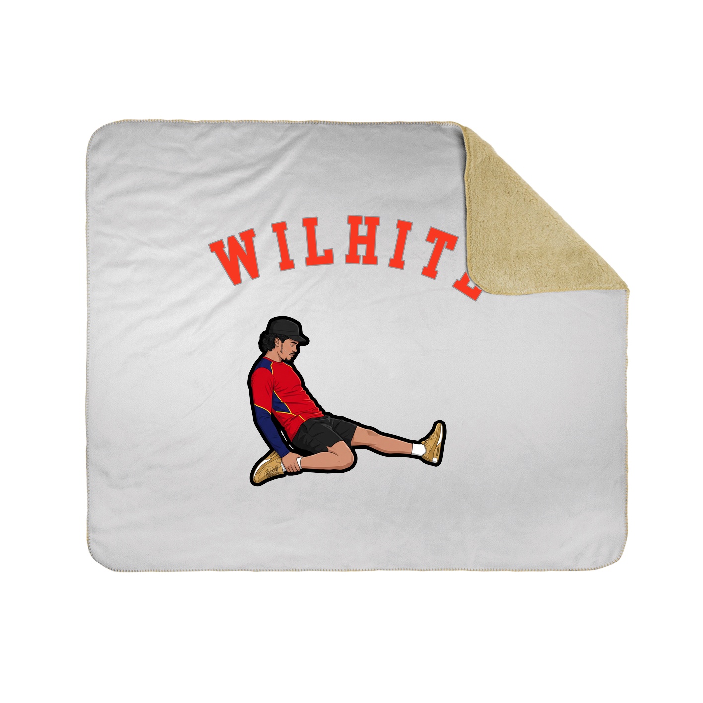 Throw Blanket — Shirsey Arch in White