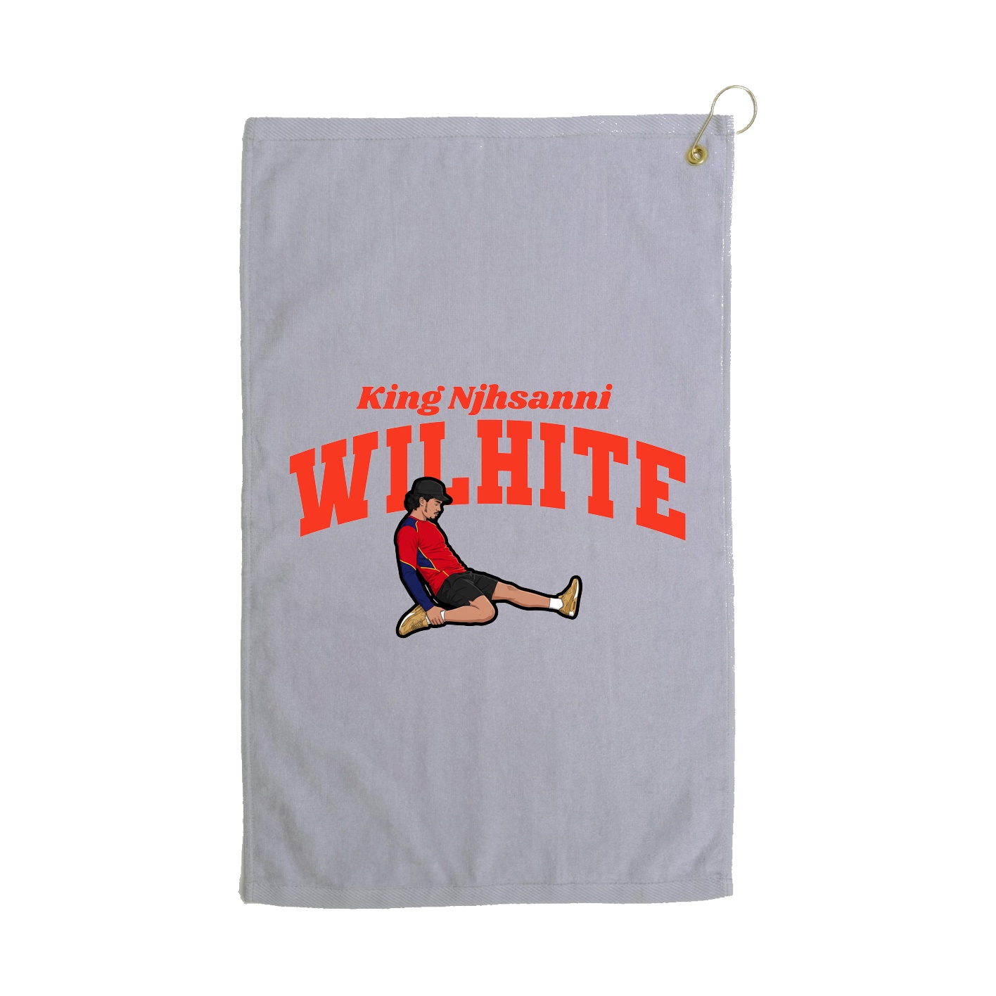 Golf Towel — Signature Arch in Grey