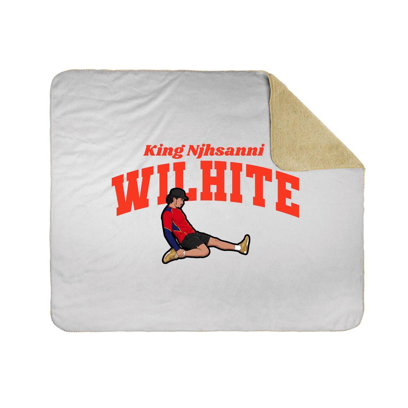 Throw Blanket — Signature Arch in White