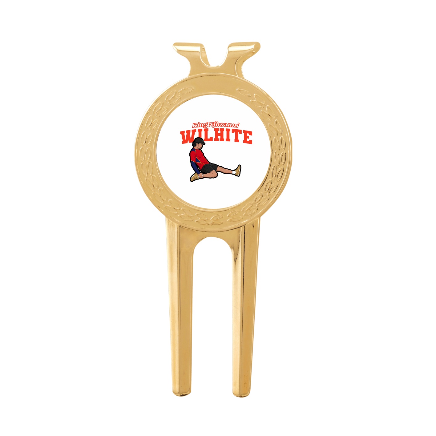 Divot Tool with Ball Marker — Name Arch in Classic