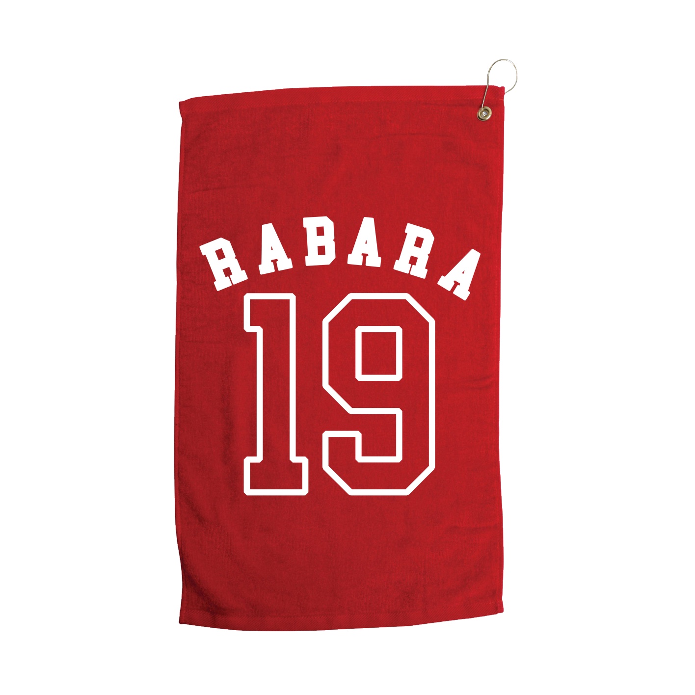 Golf Towel — Shirsey Arch in Red