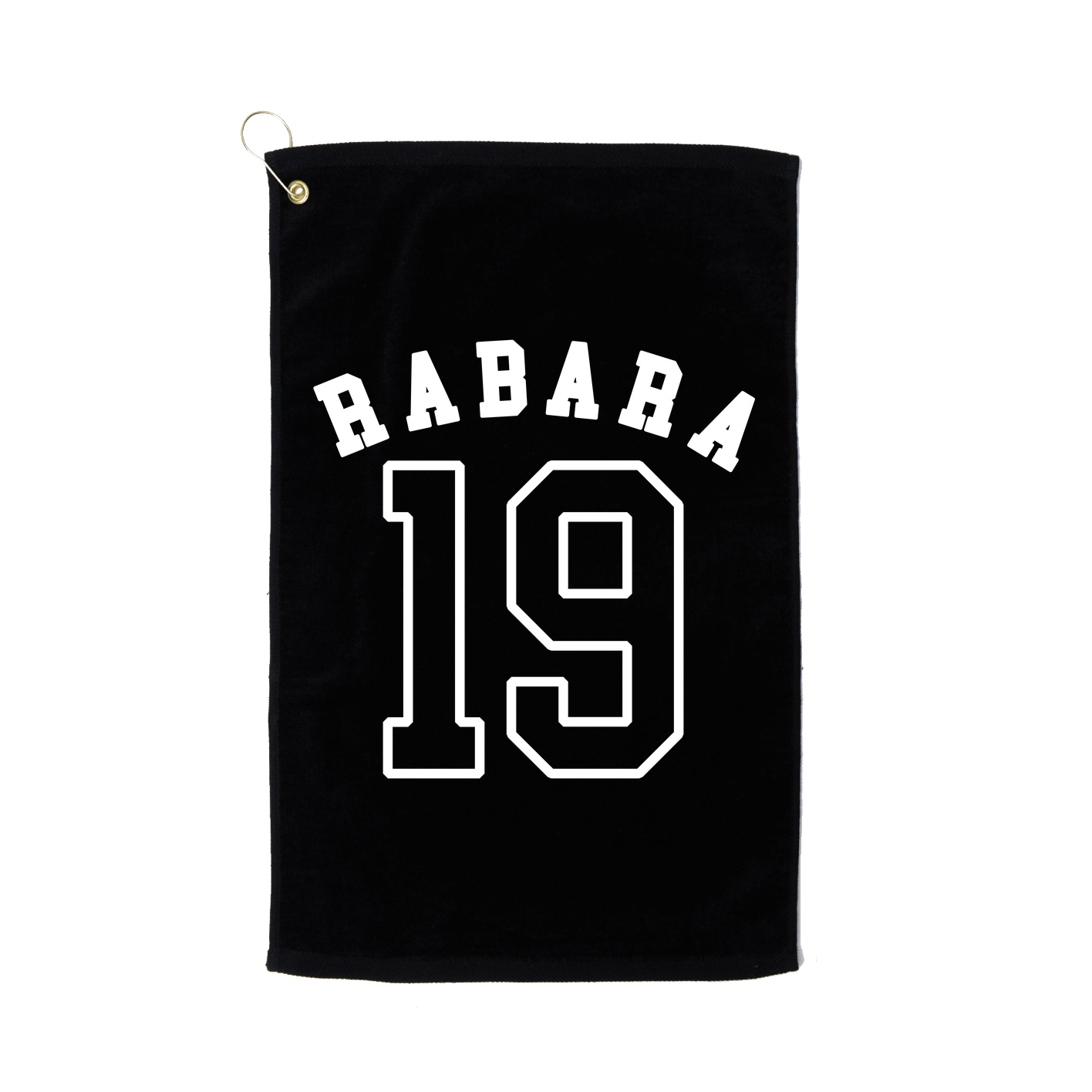 Golf Towel — Shirsey Arch in Black