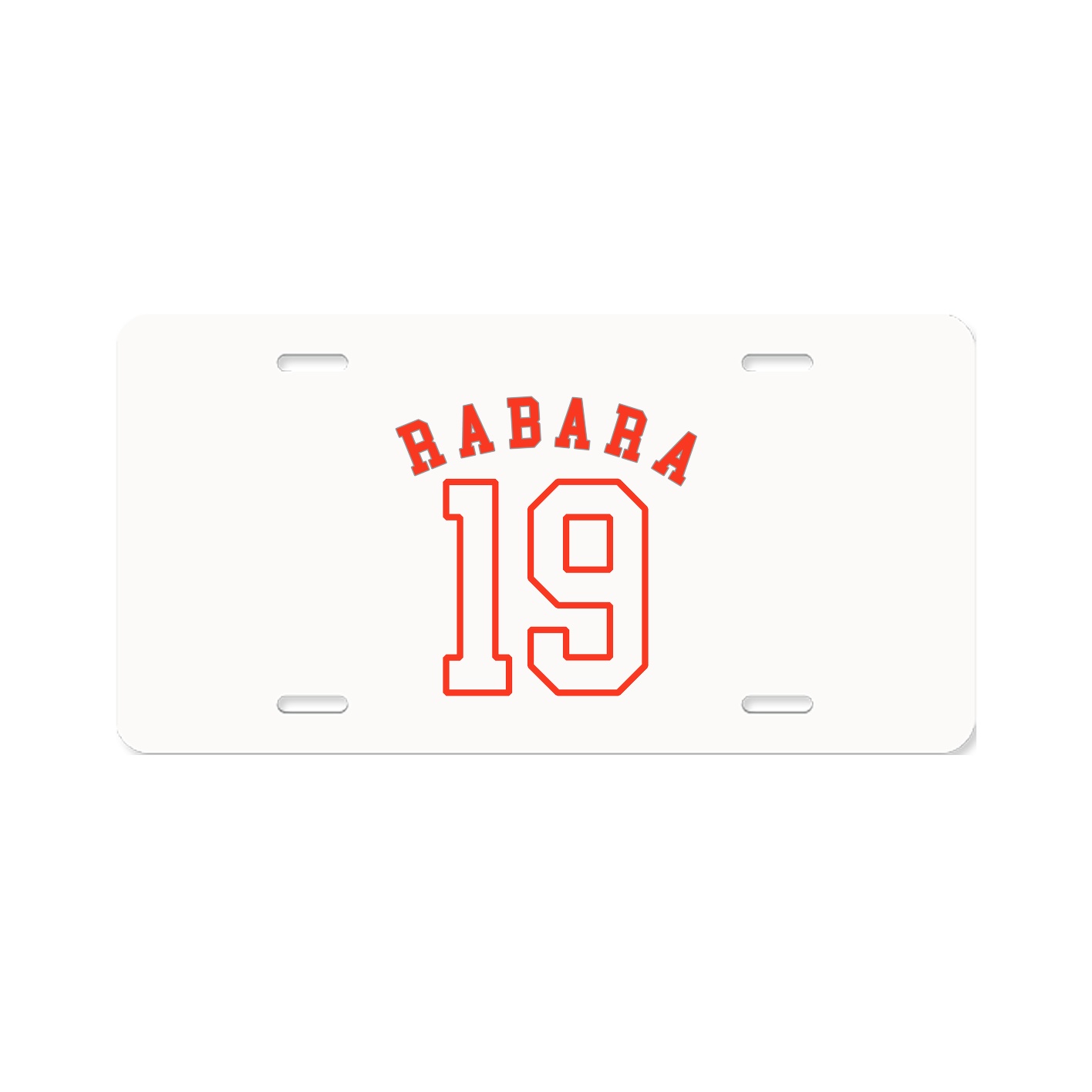 License Plate — Shirsey Arch in Classic
