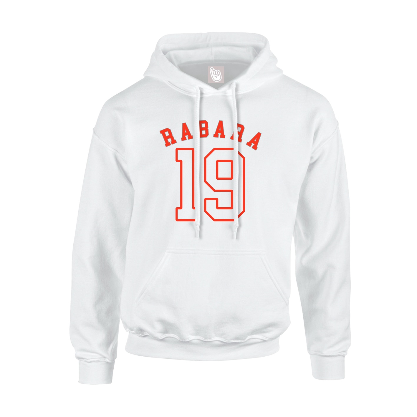 Hoodie — Shirsey Arch in White