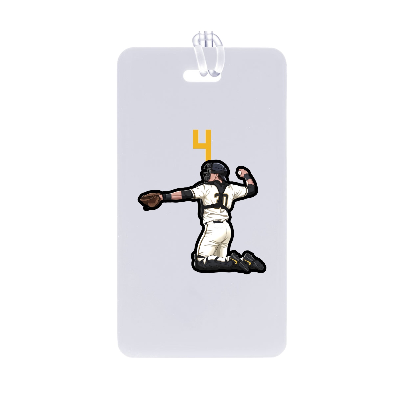 Bag Tag — Number Top in Classic