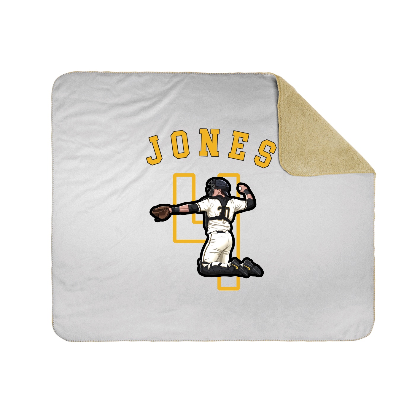 Throw Blanket — Shirsey Arch in White