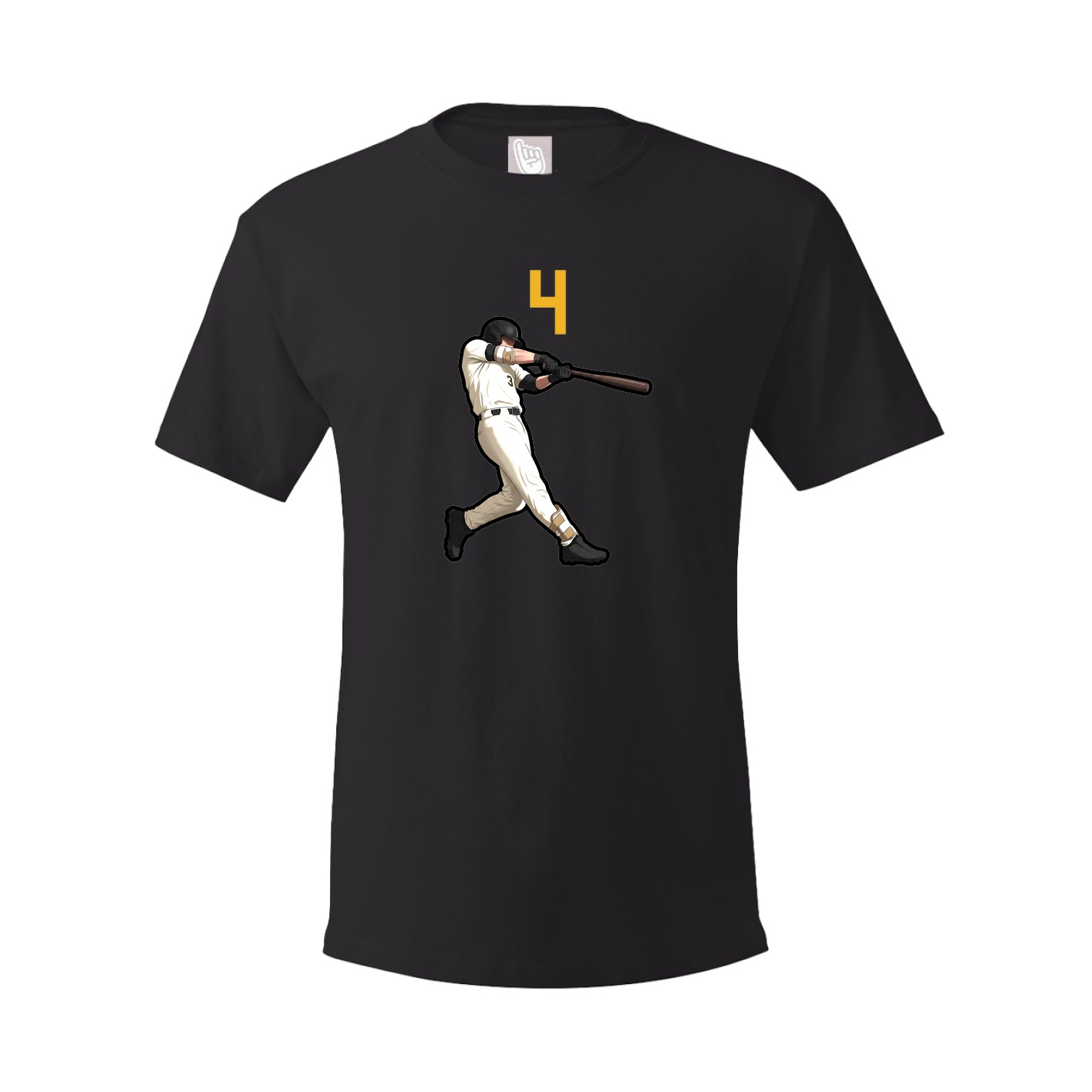 Tee — Number Top in Black