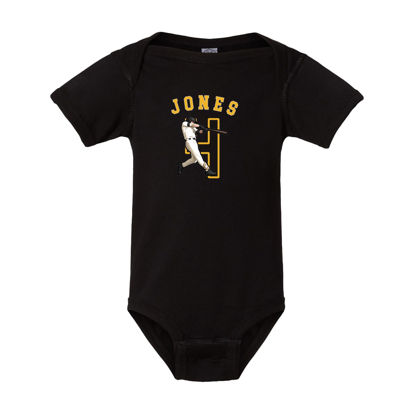 Baby Onesie — Shirsey Arch in Black