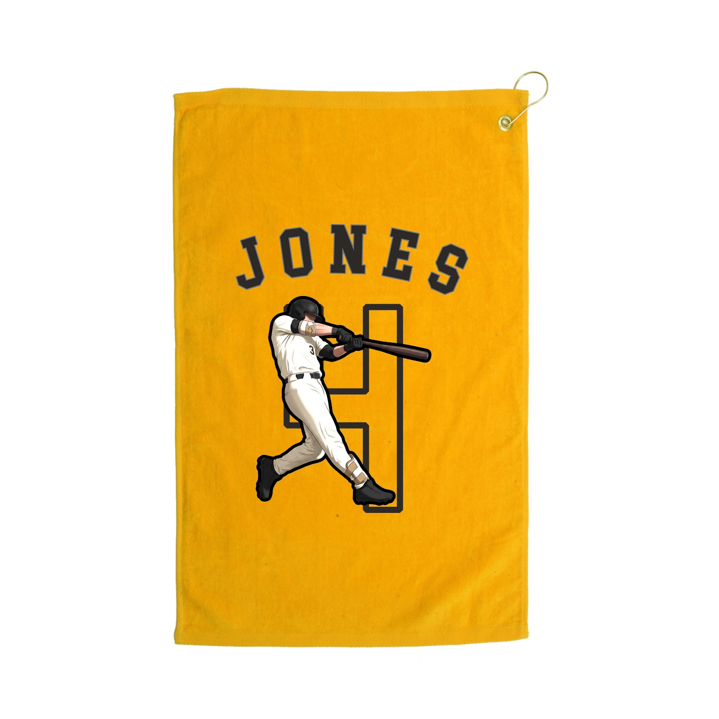 Golf Towel — Shirsey Arch in Gold