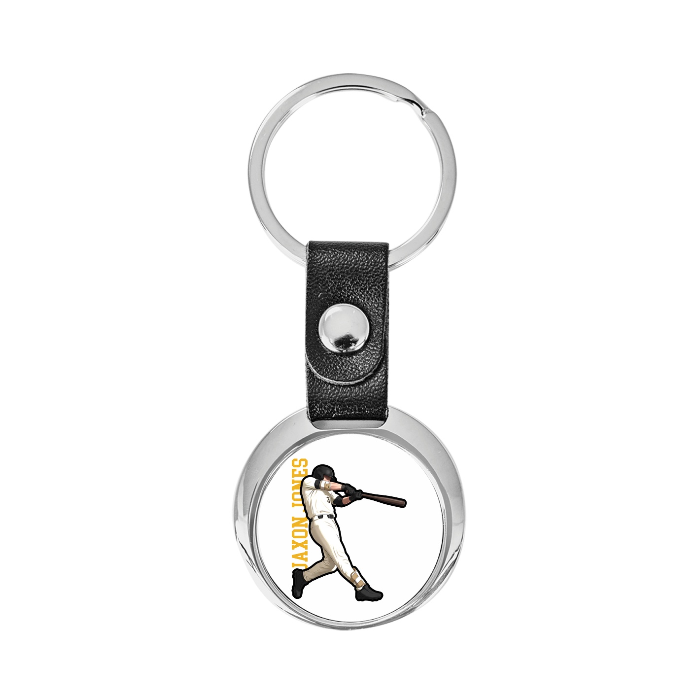 Key Chain — Name Vertical in Classic
