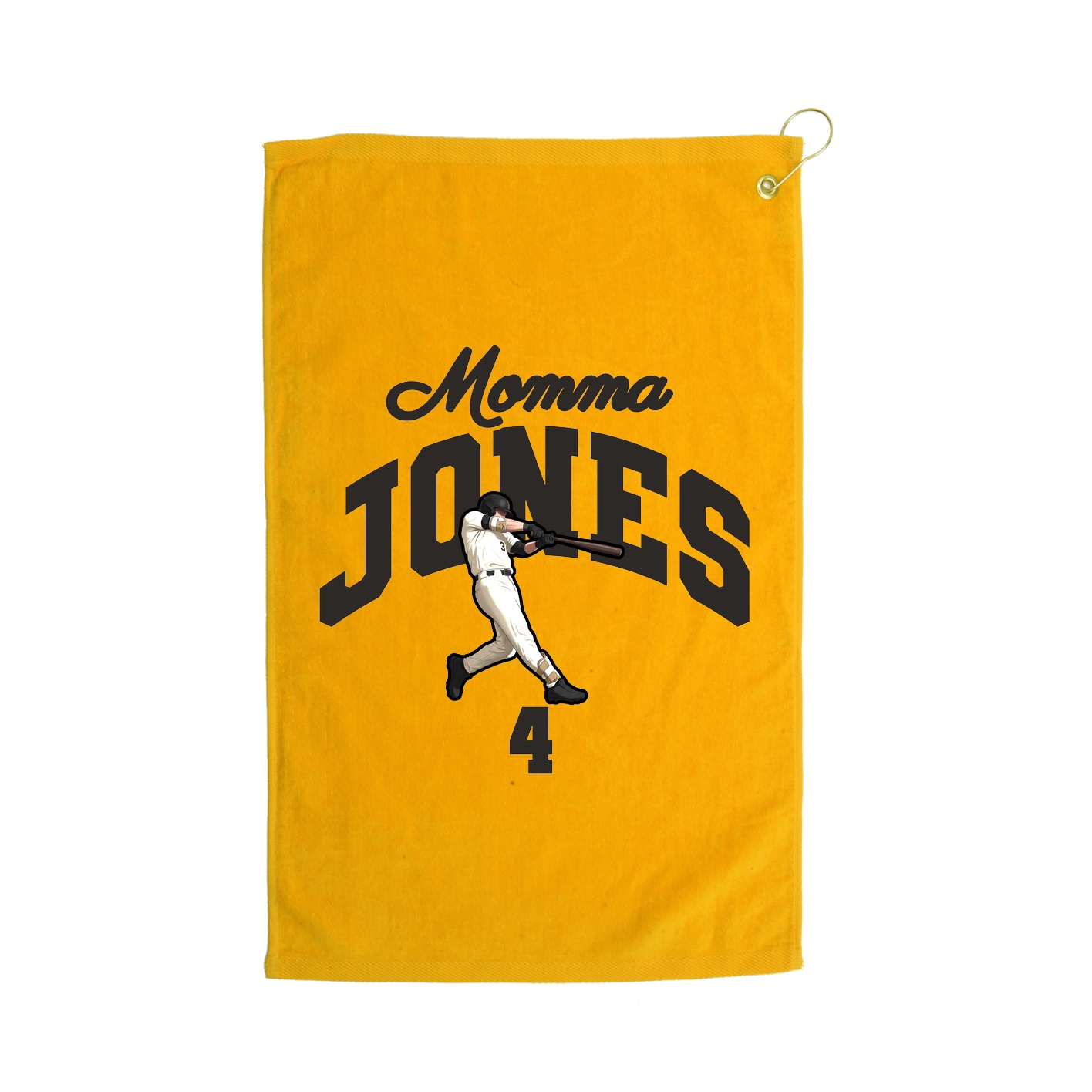 Golf Towel — Mothers Day Arch in Gold