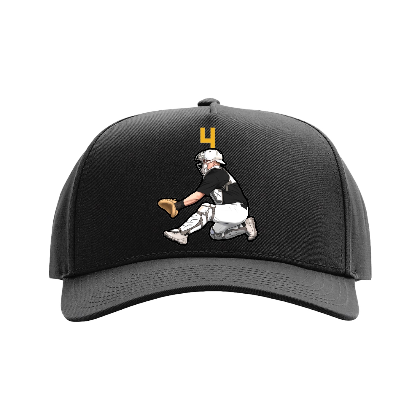 Full Fabric Five-Panel Champ Cap