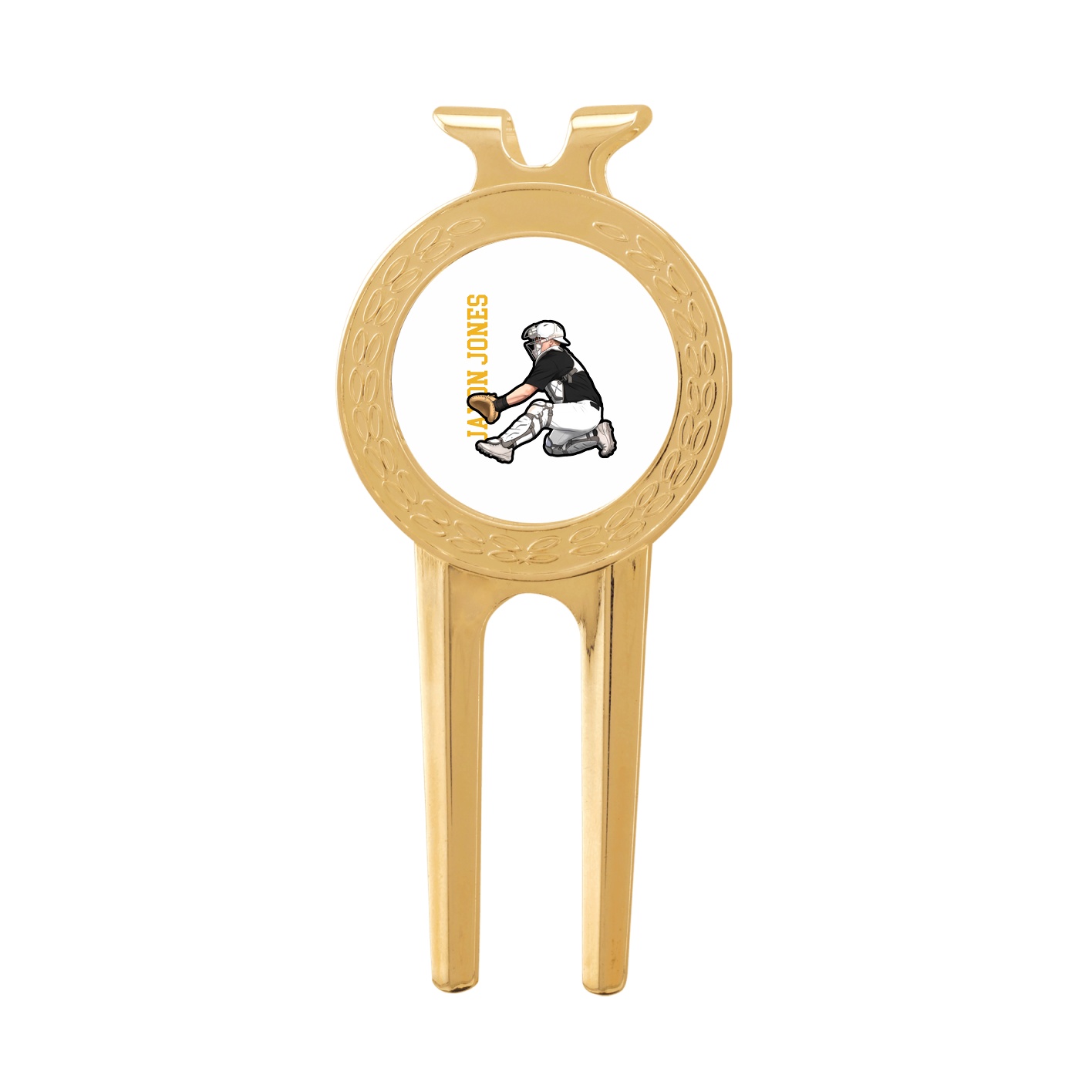 Divot Tool with Ball Marker — Name Vertical in Classic