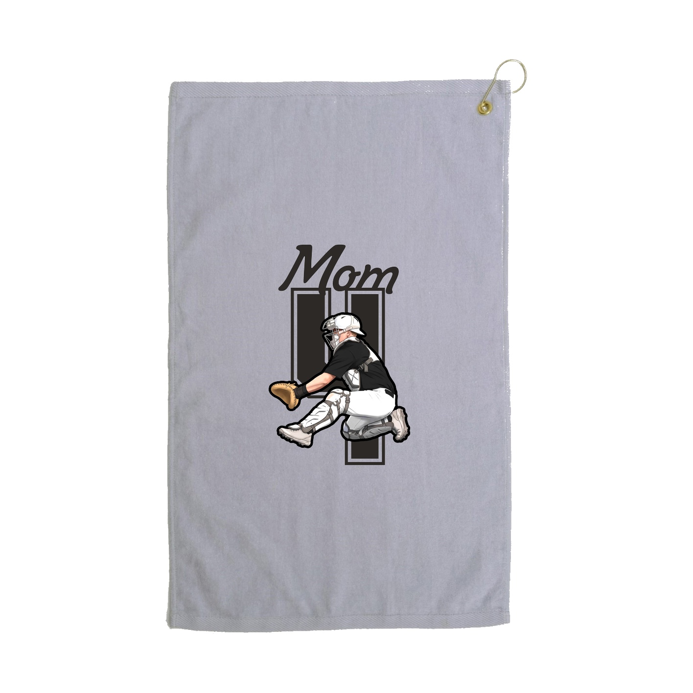 Golf Towel — Mothers Day Shirsey in Grey