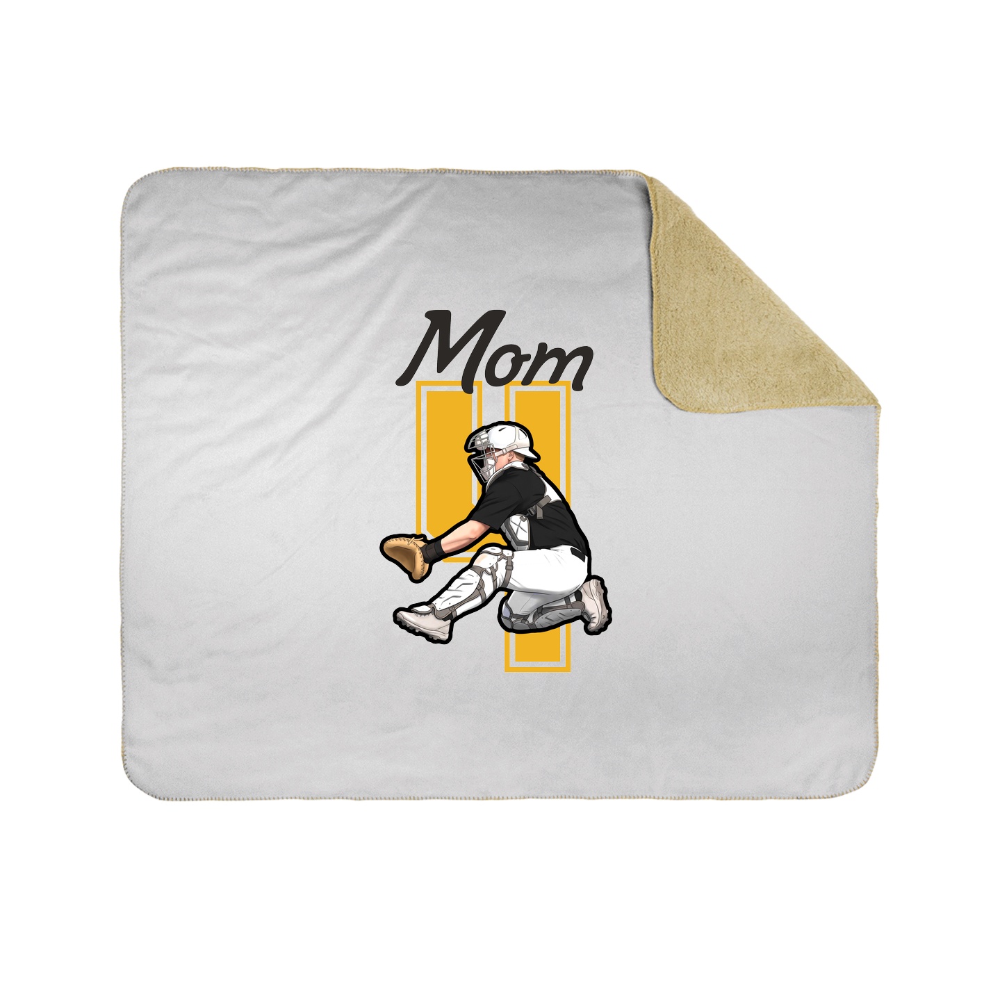 Throw Blanket — Mothers Day Shirsey in White