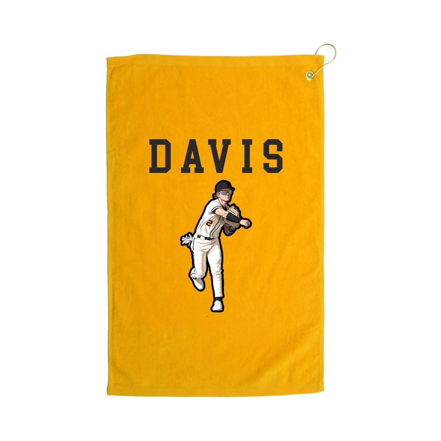 Golf Towel — Shirsey in Gold