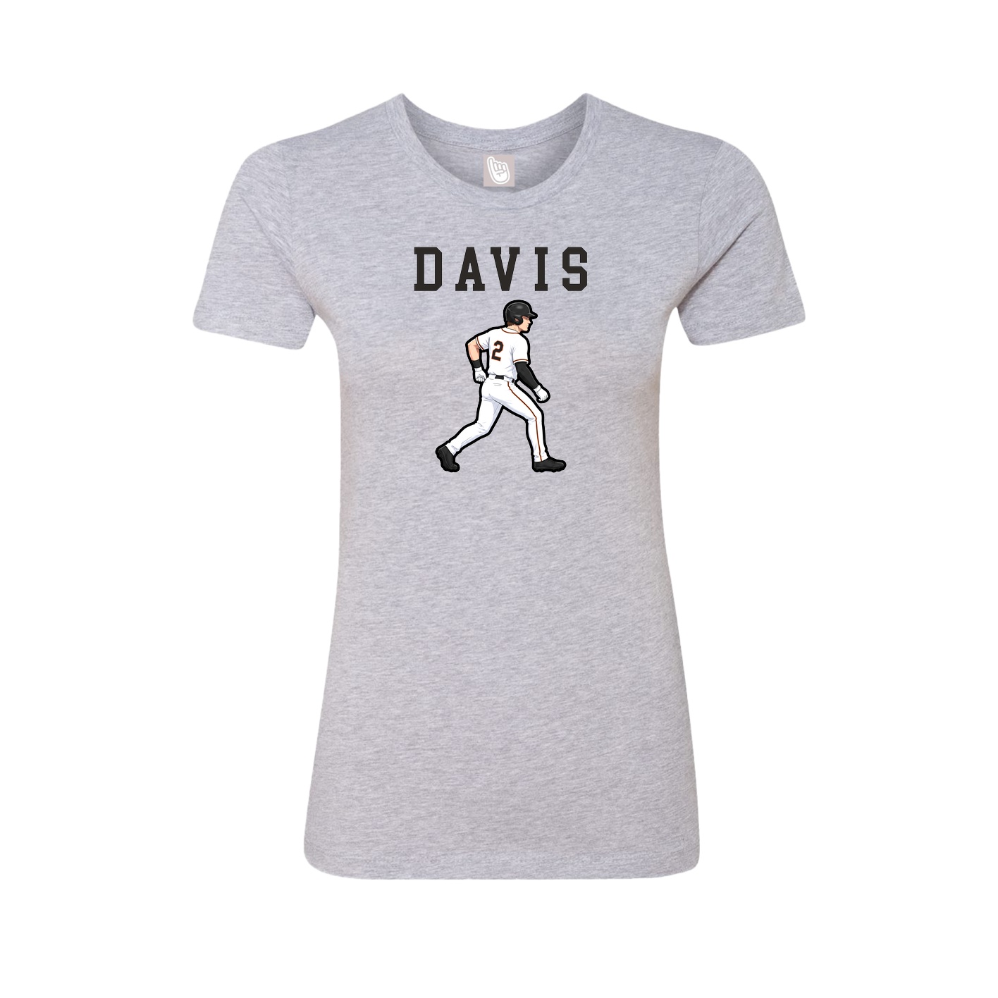 Fitted Women's Tee — Shirsey in Grey