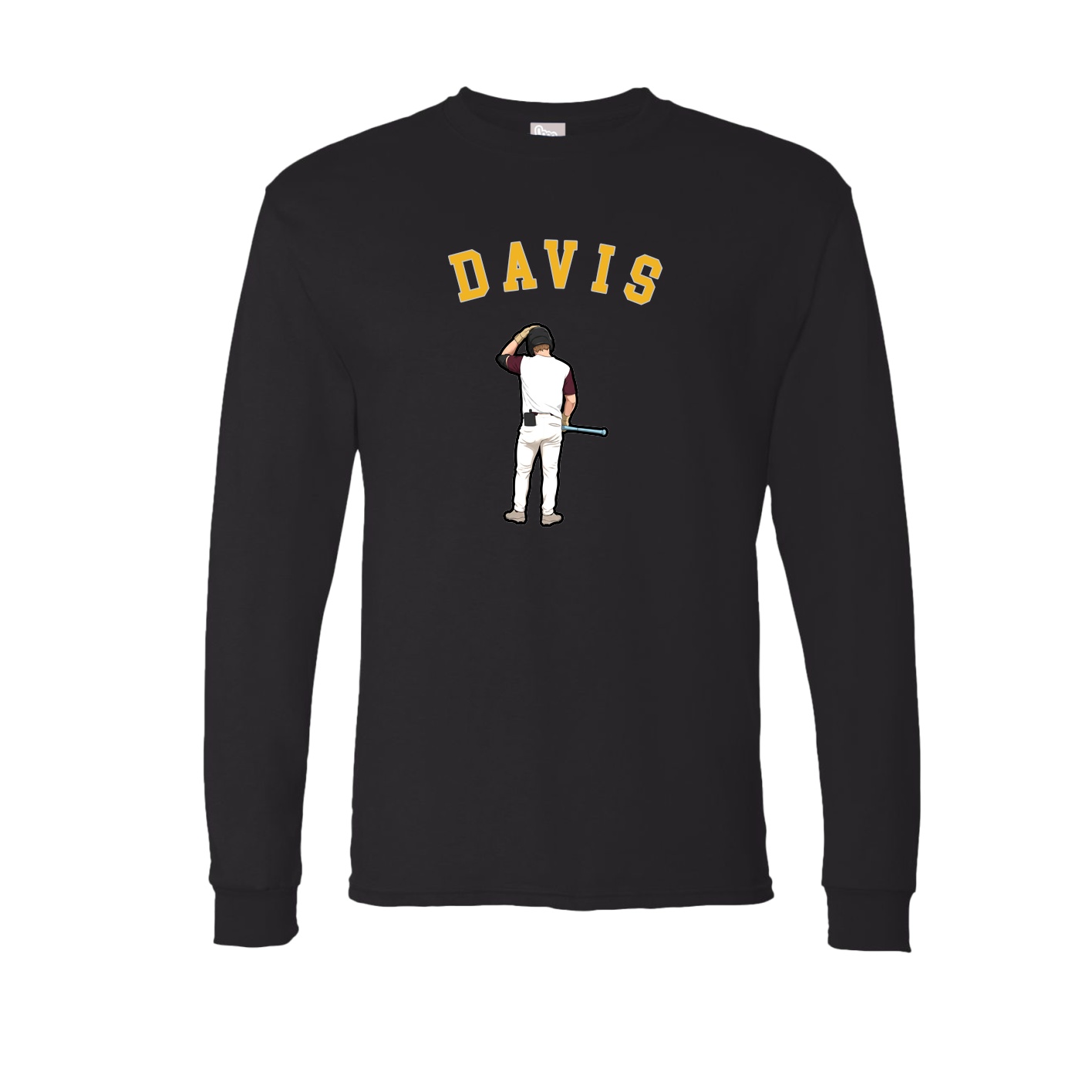 Long Sleeve Tee — Shirsey Arch in Black