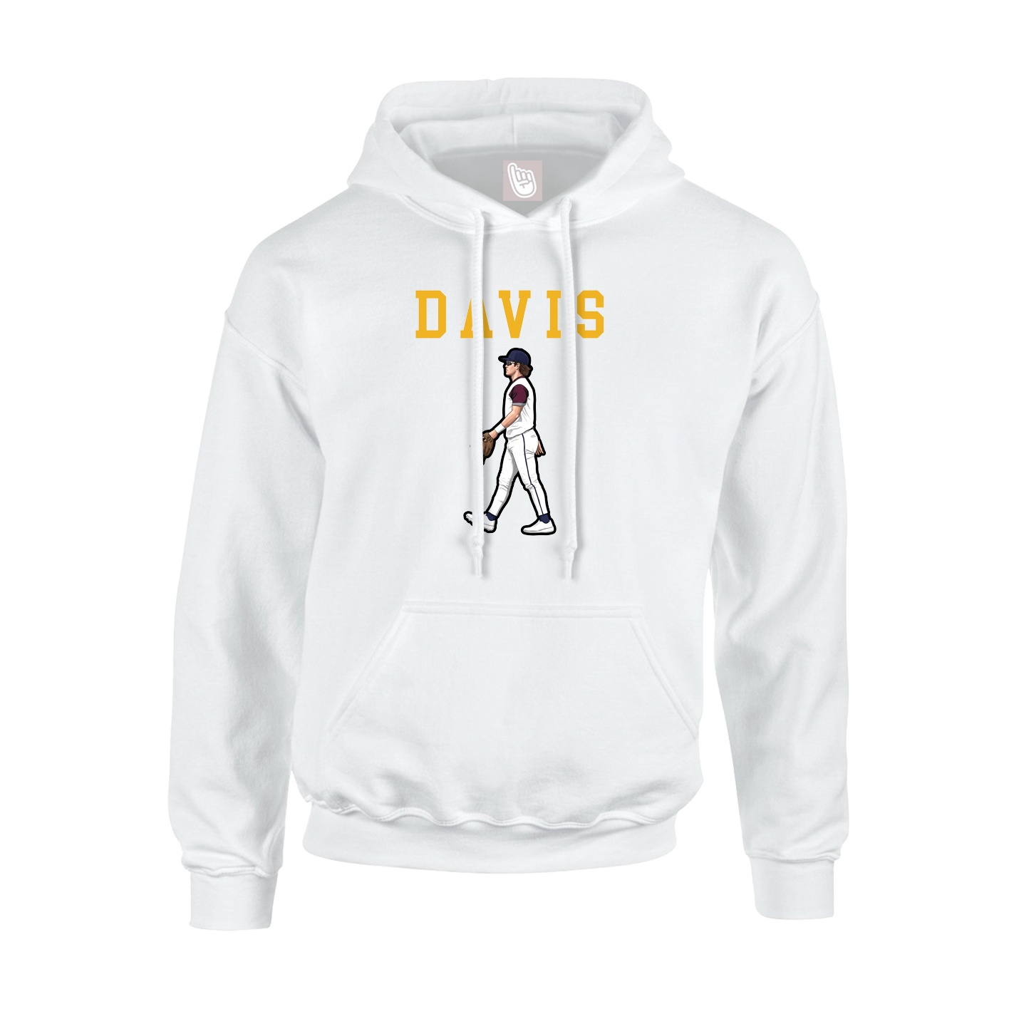 Hoodie — Shirsey in White