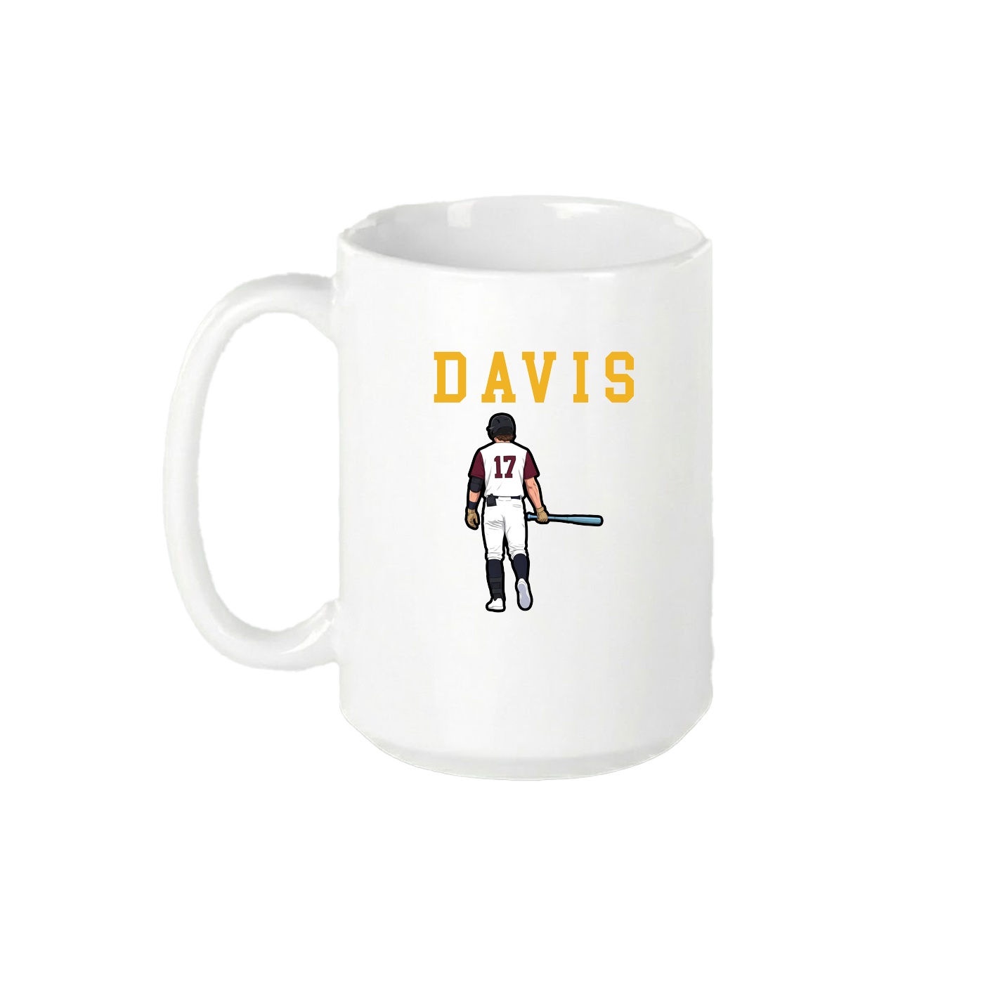 15oz Coffee Mug — Shirsey in White