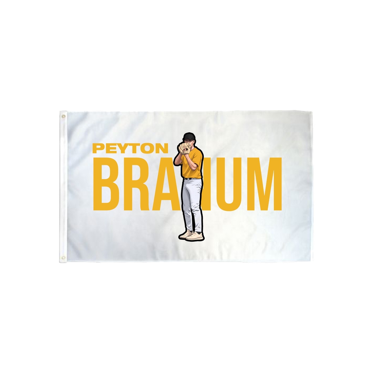 3x5 Flag — Player Name in Classic