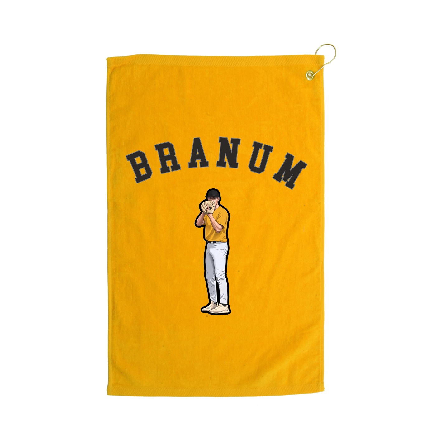 Golf Towel — Shirsey Arch in Gold