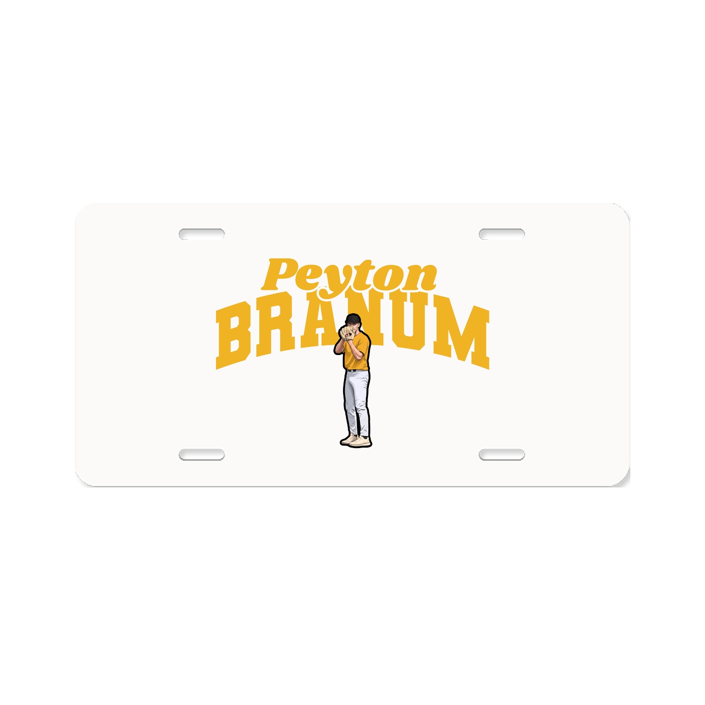 License Plate — Signature Arch in Classic