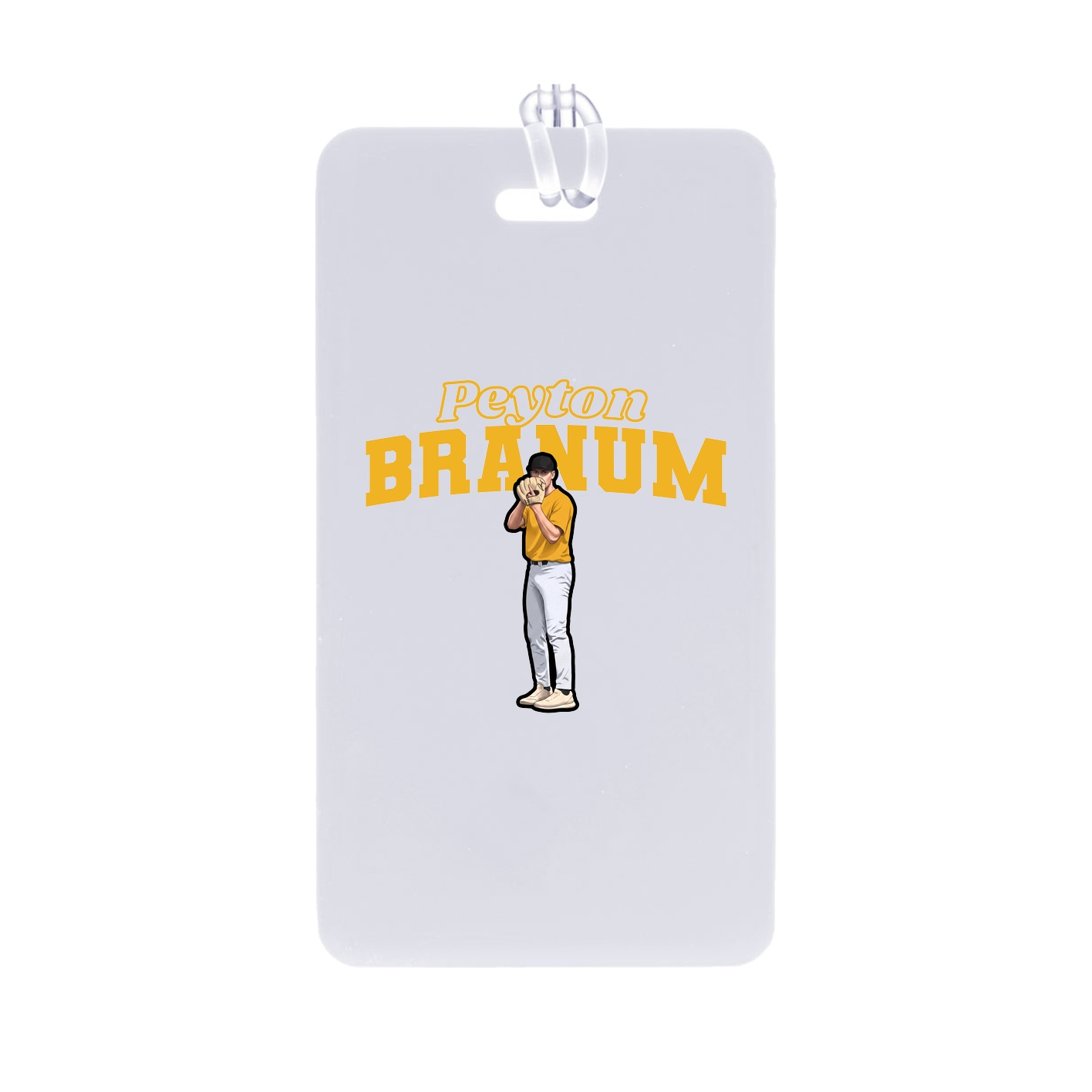 Bag Tag — Name Arch in Classic