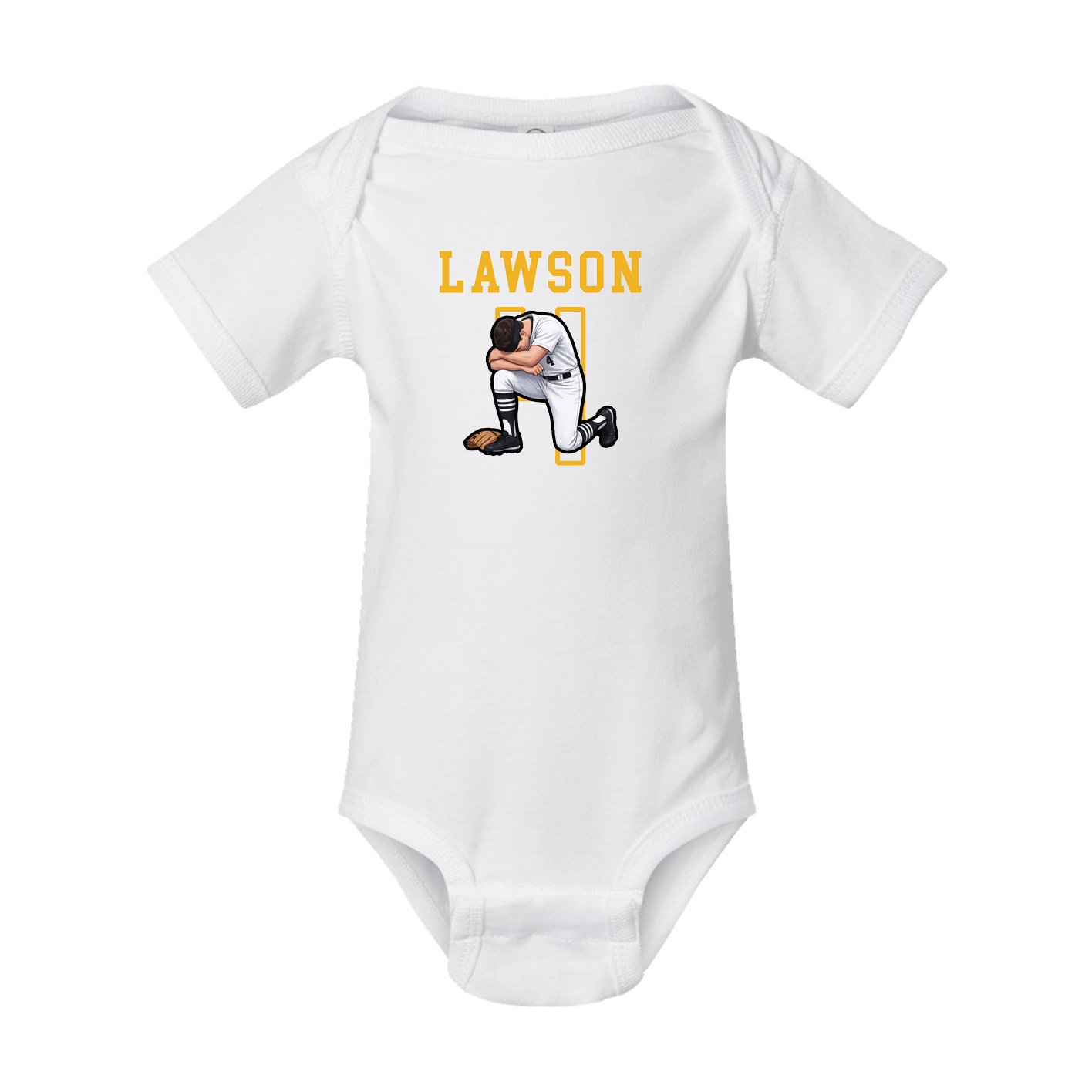Baby Onesie — Shirsey in White