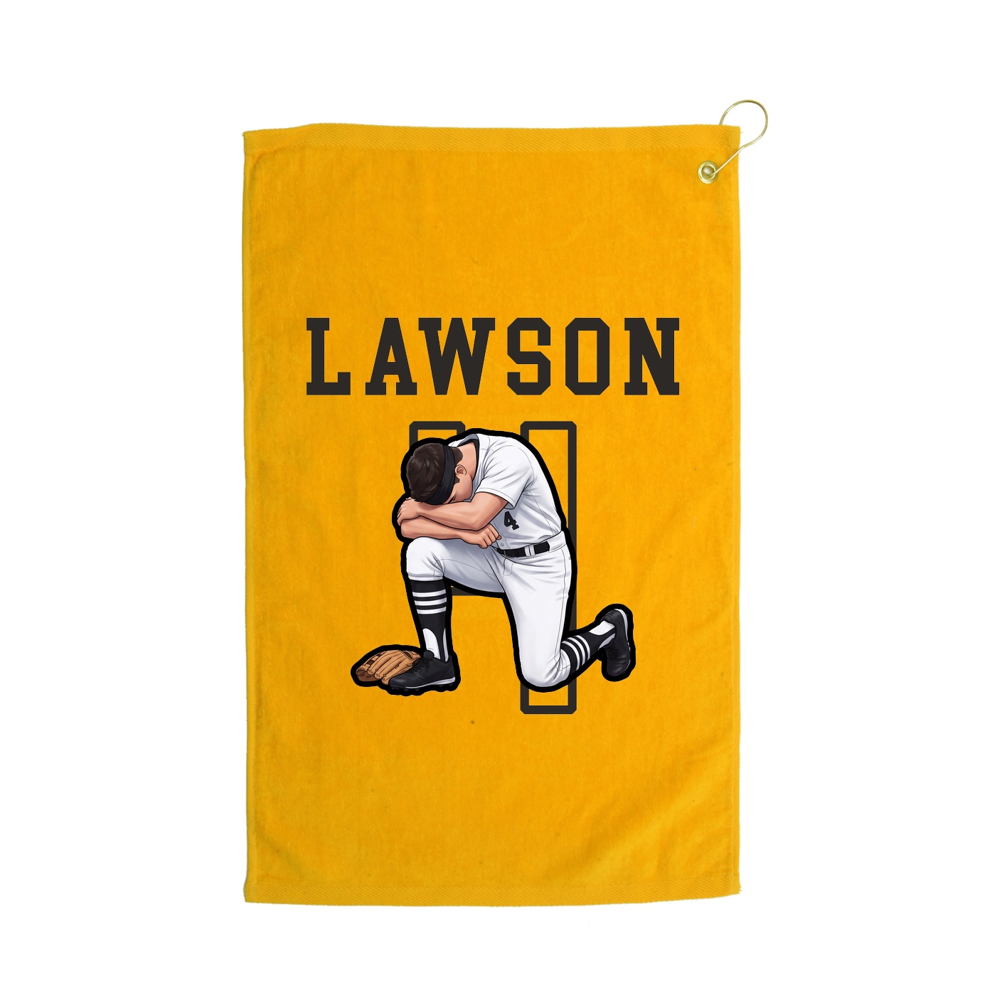 Golf Towel — Shirsey in Gold