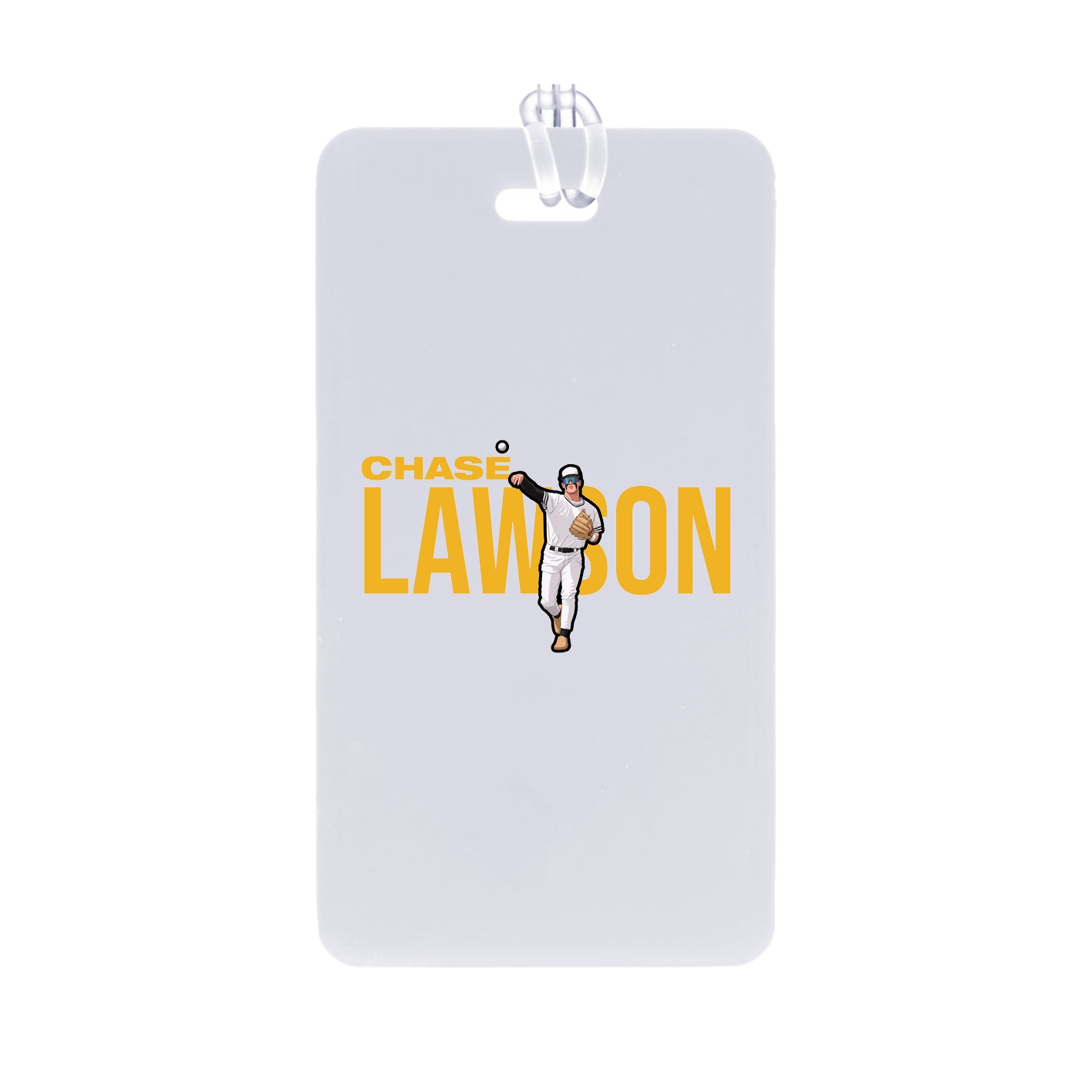 Bag Tag — Player Name in Classic