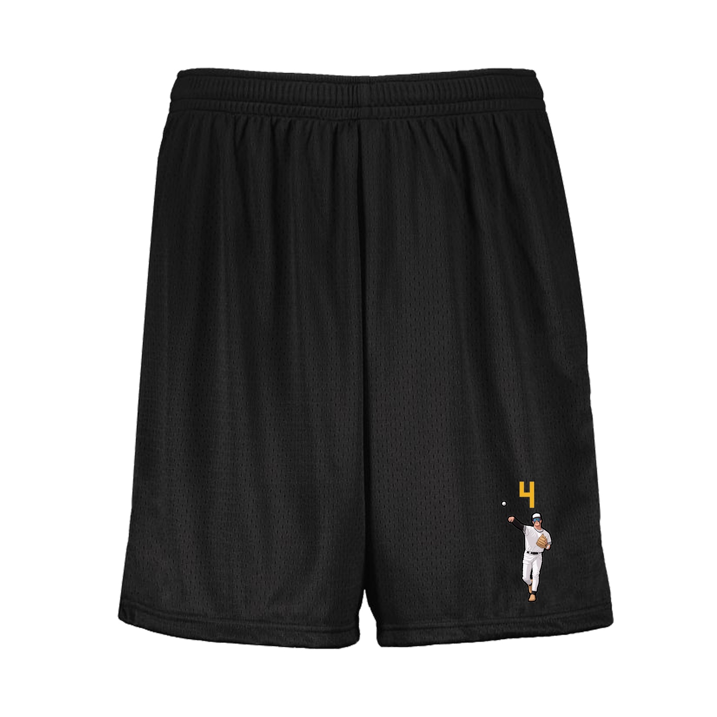 Shorts — Number Top in Black