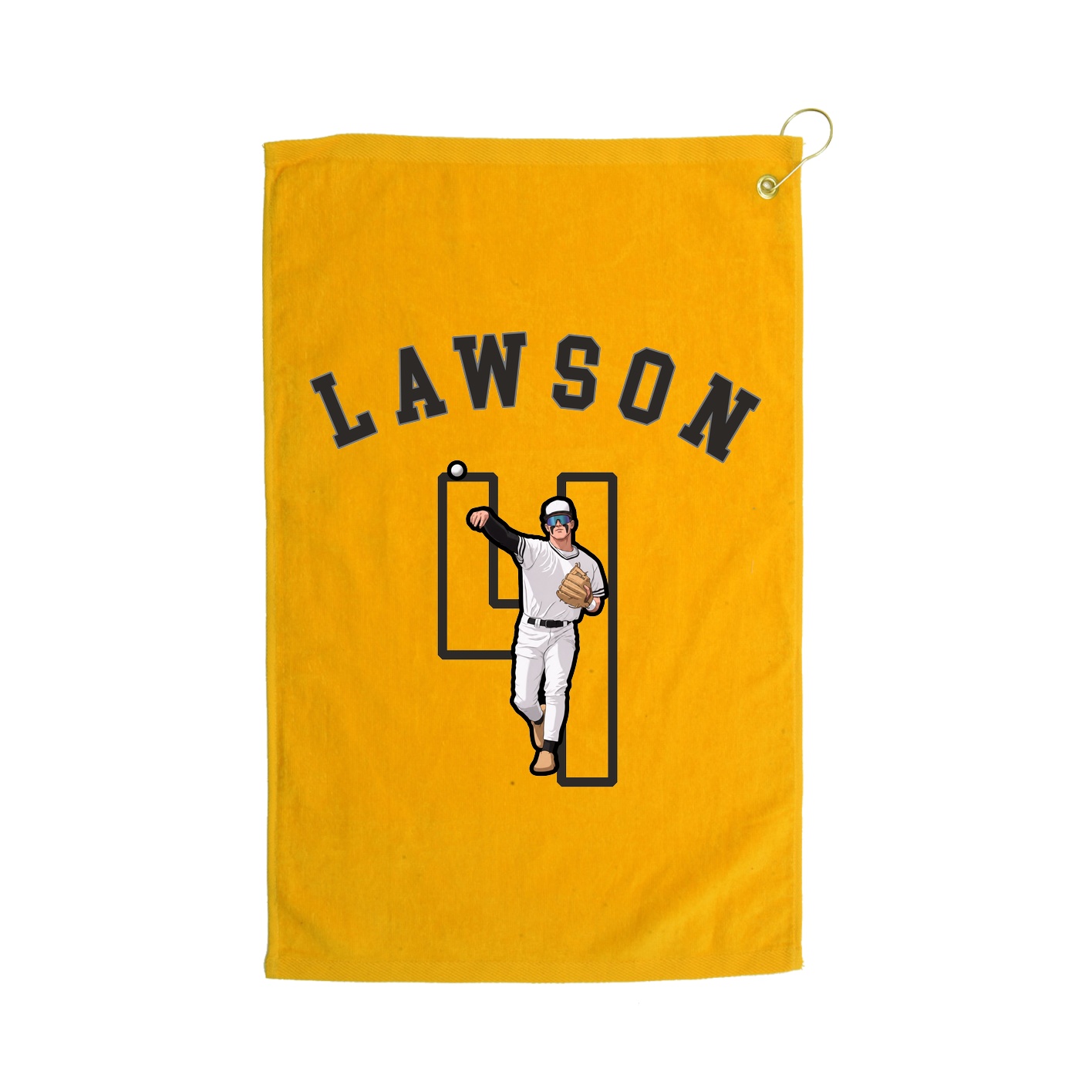Golf Towel — Shirsey Arch in Gold