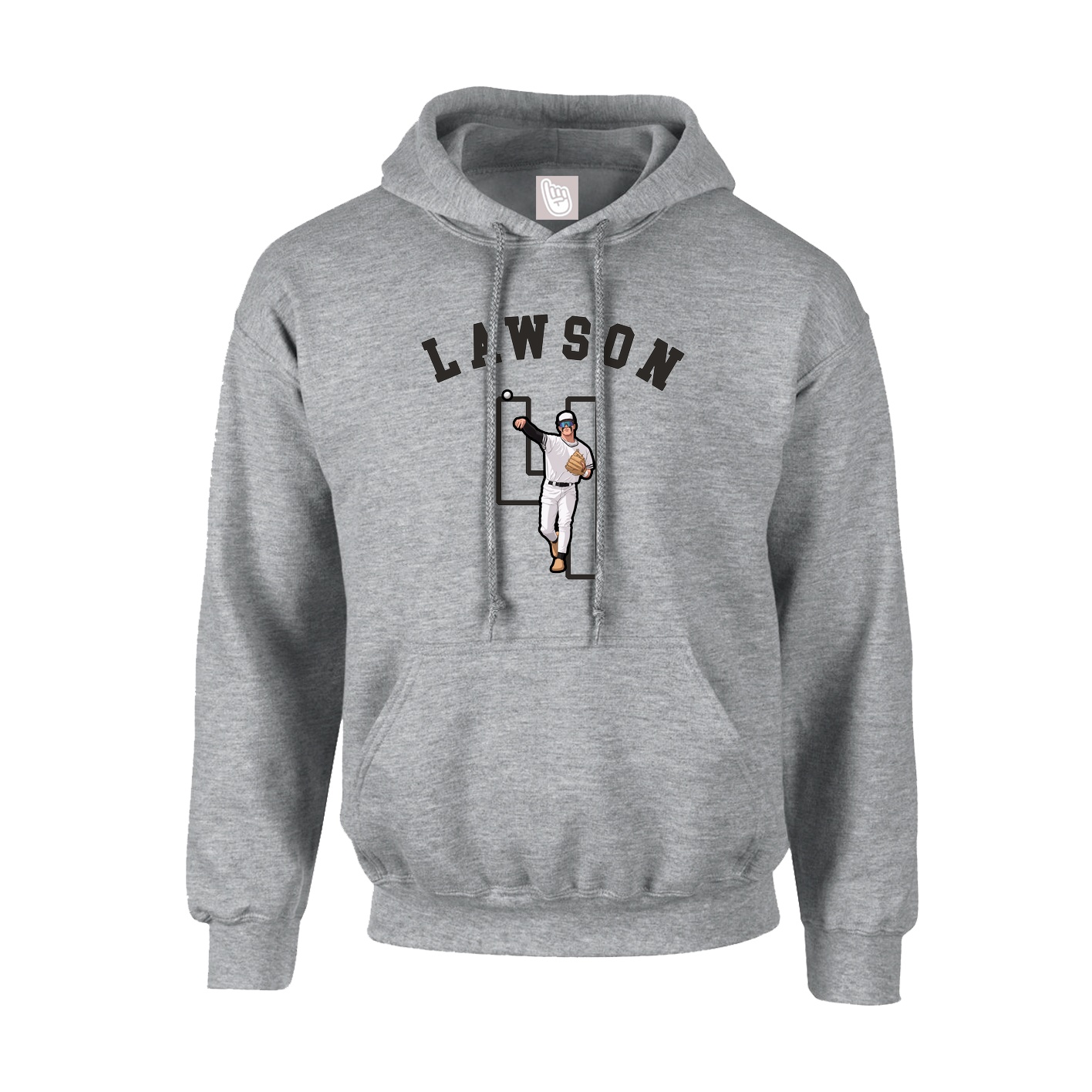 Hoodie — Shirsey Arch in Grey
