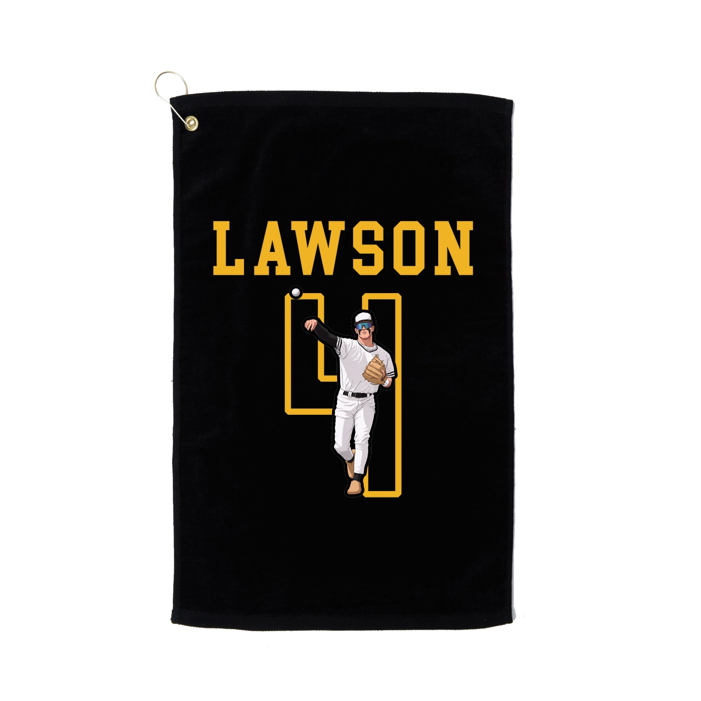 Golf Towel — Shirsey in Black