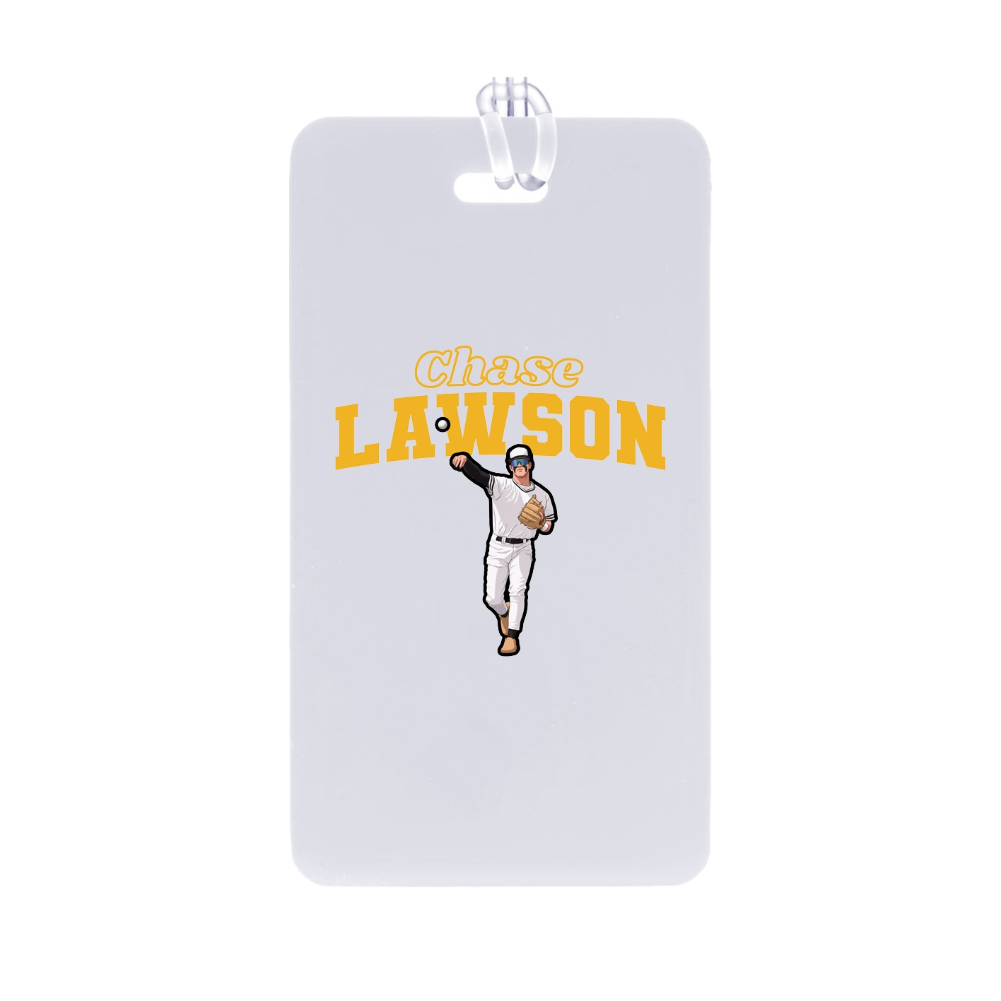 Bag Tag — Name Arch in Classic