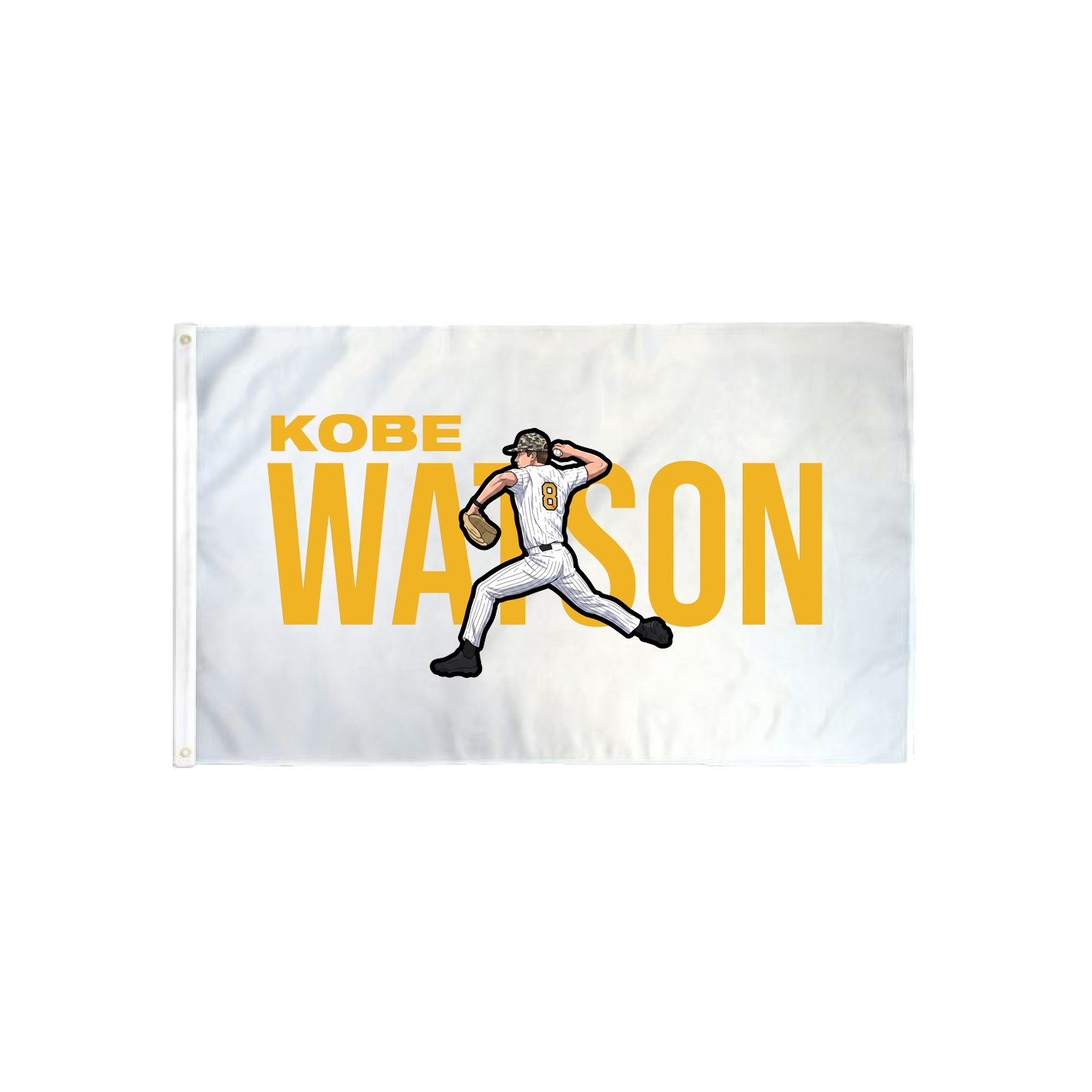 3x5 Flag — Player Name in Classic