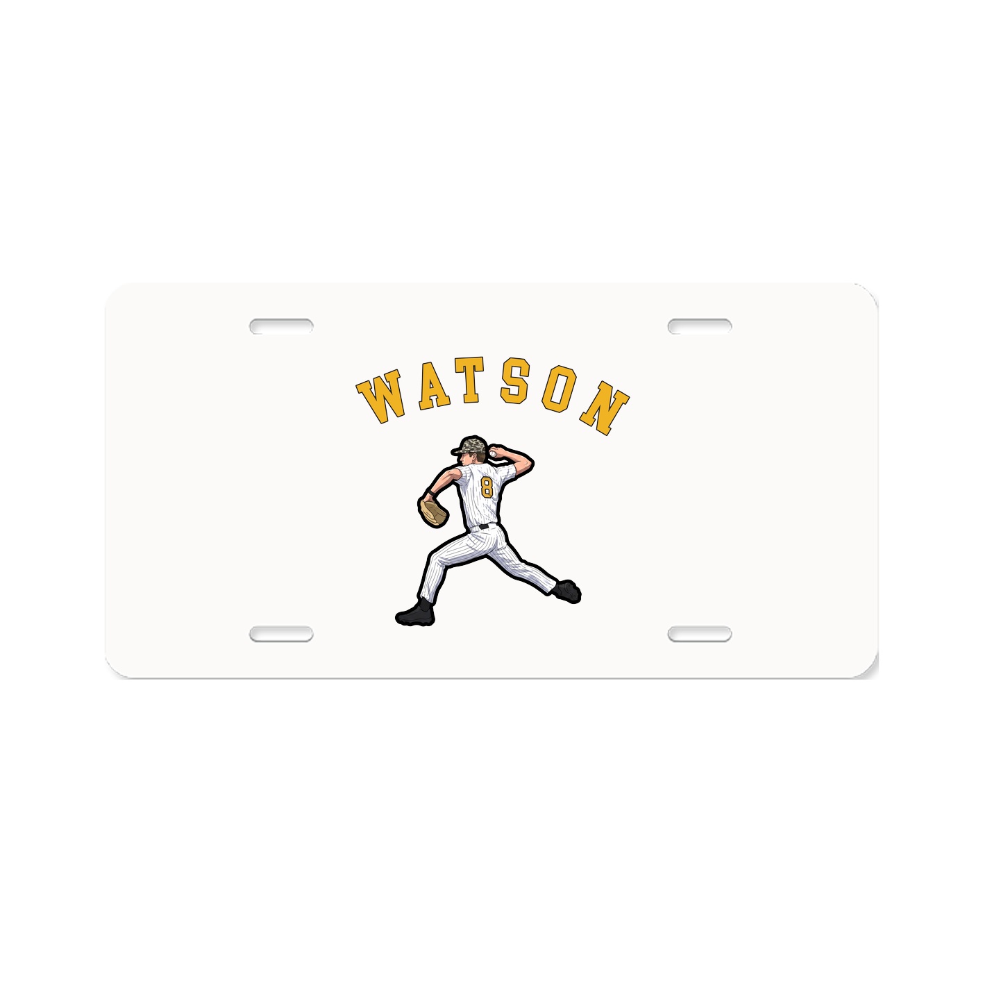 License Plate — Shirsey Arch in Classic
