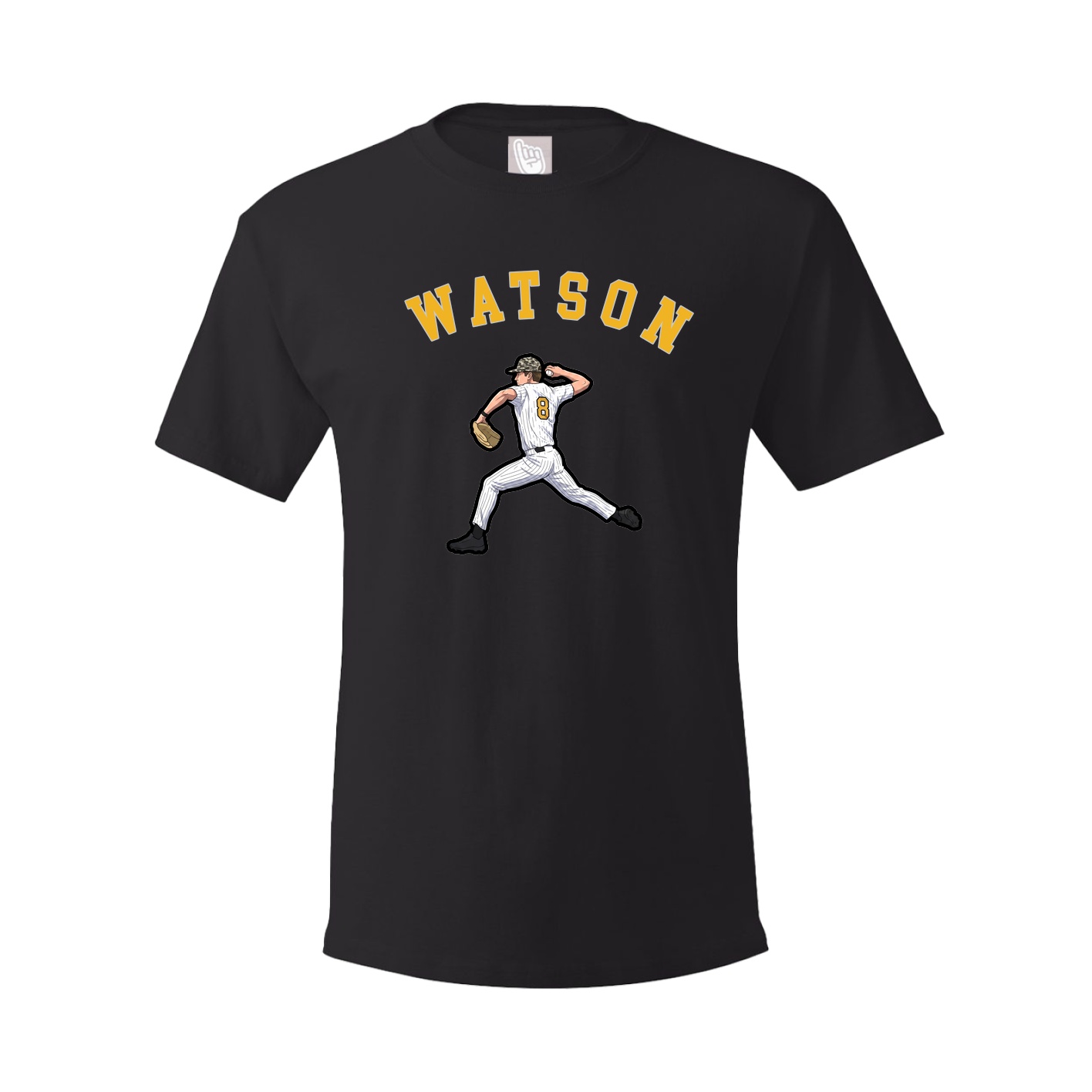 Youth Tee — Shirsey Arch in Black