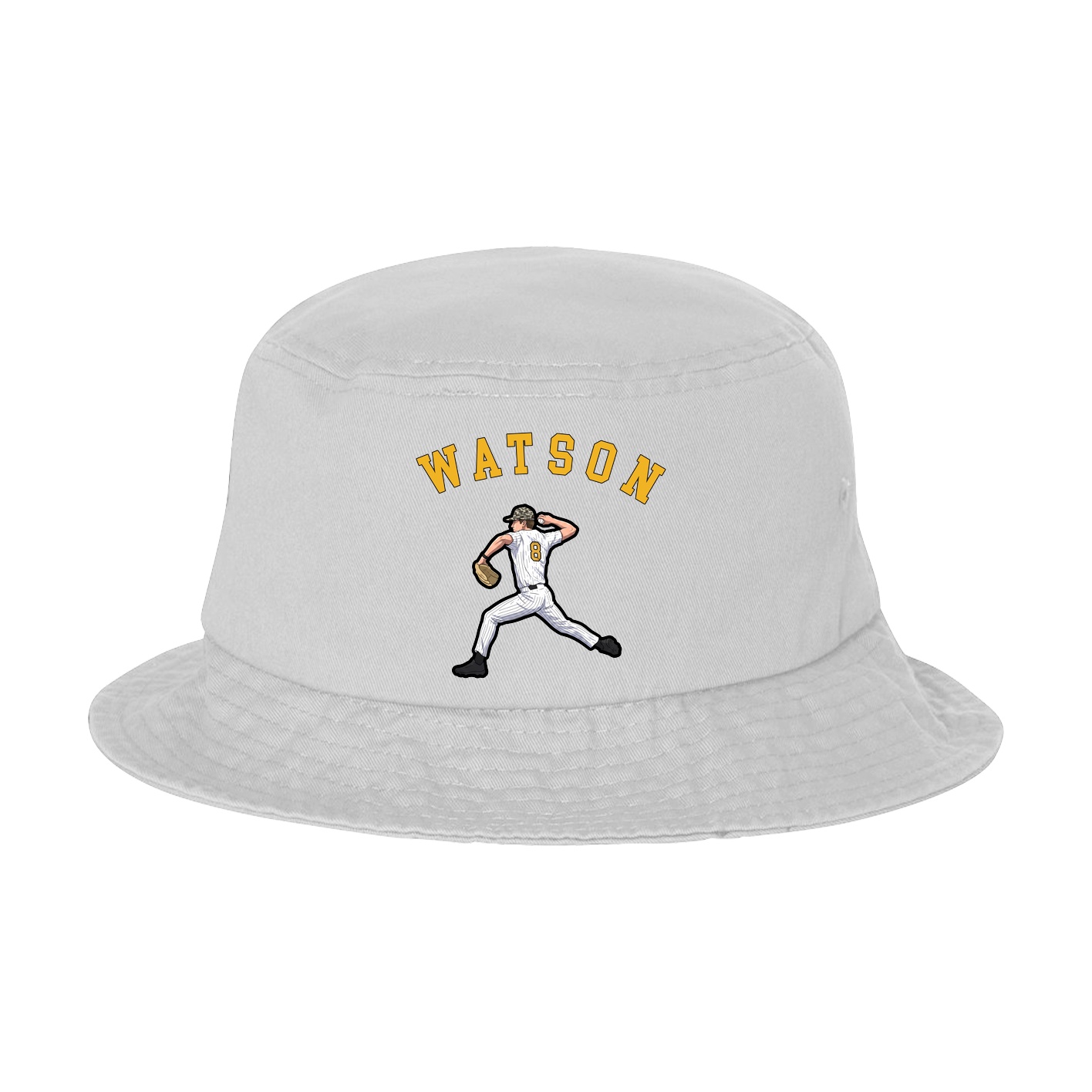 Bucket Cap — Shirsey Arch in White