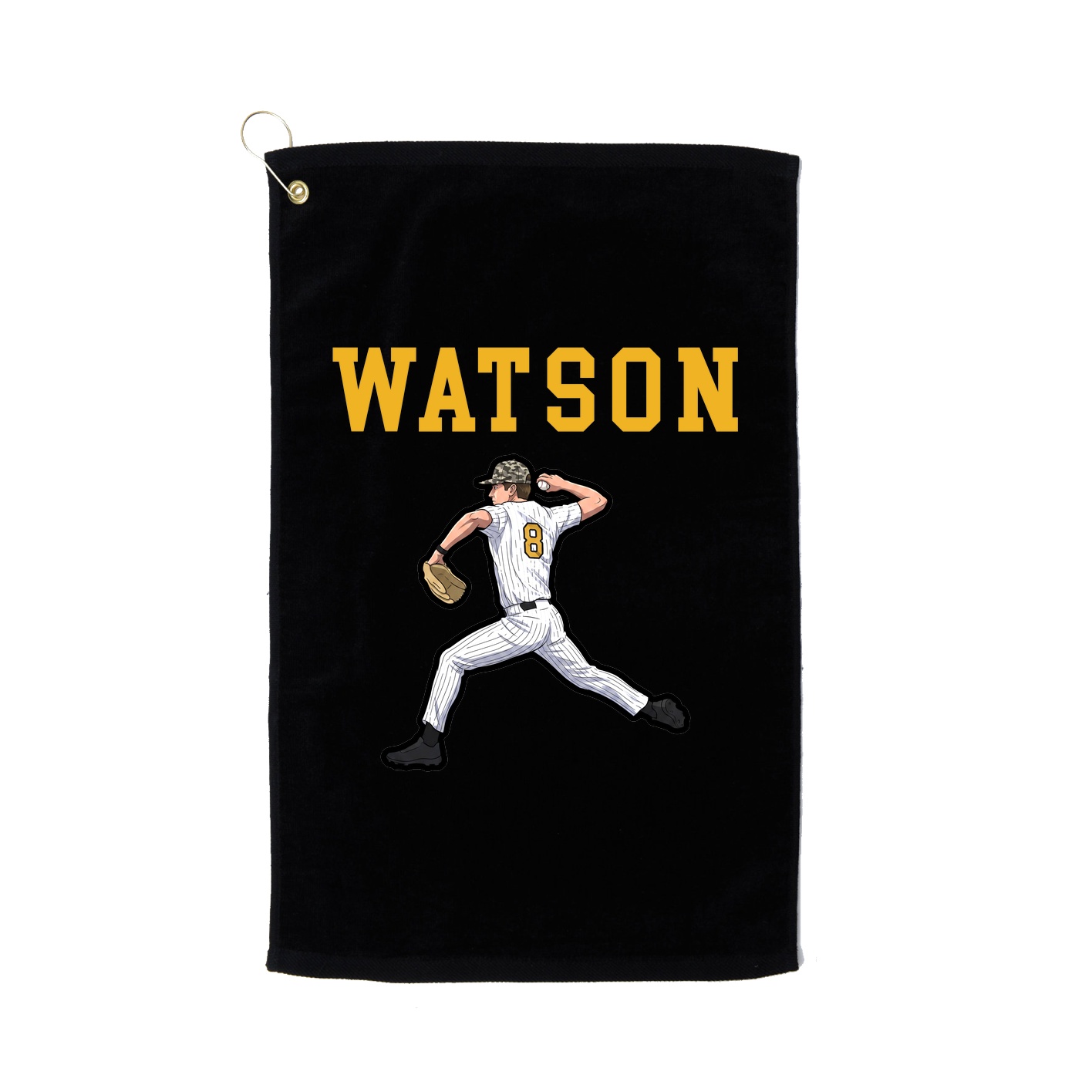 Golf Towel — Shirsey in Black