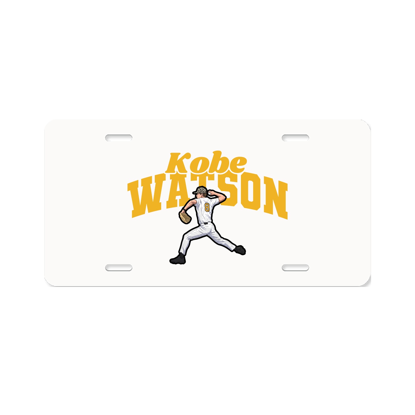 License Plate — Signature Arch in Classic
