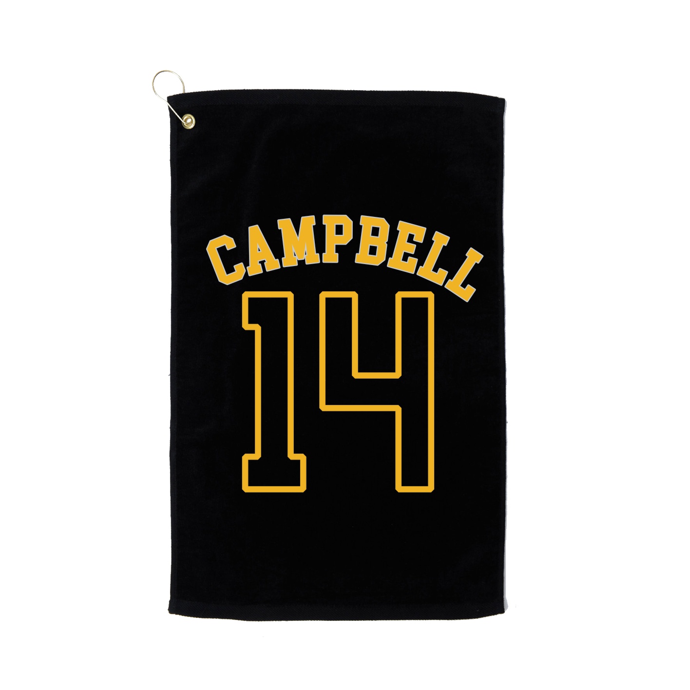 Golf Towel — Shirsey Arch in Black