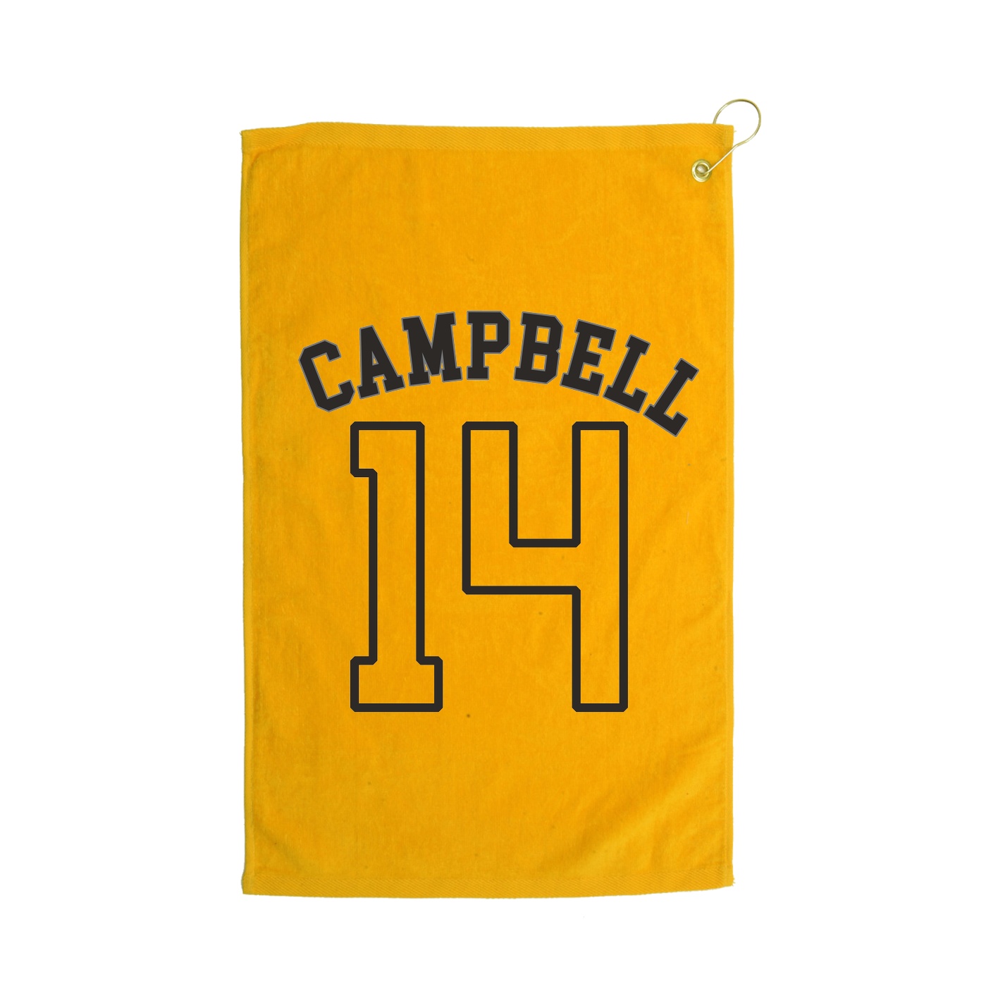 Golf Towel — Shirsey Arch in Gold